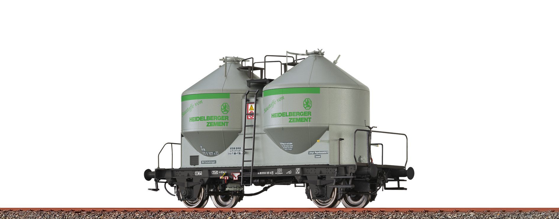 Brawa Güterwagen 50579 Brawa H0 Güterwagen Kds 54, Zement, DB AG, V DC