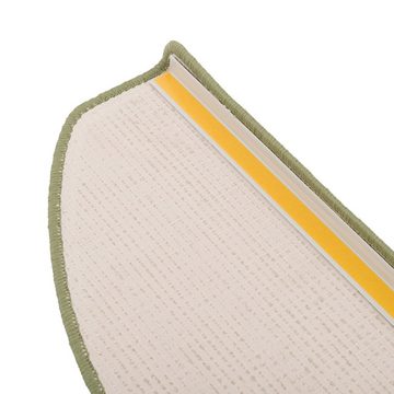 Stufenmatte Natur Sisal Stufenmatten 15er-Set, Pergamon, Halbrund, Höhe: 6 mm