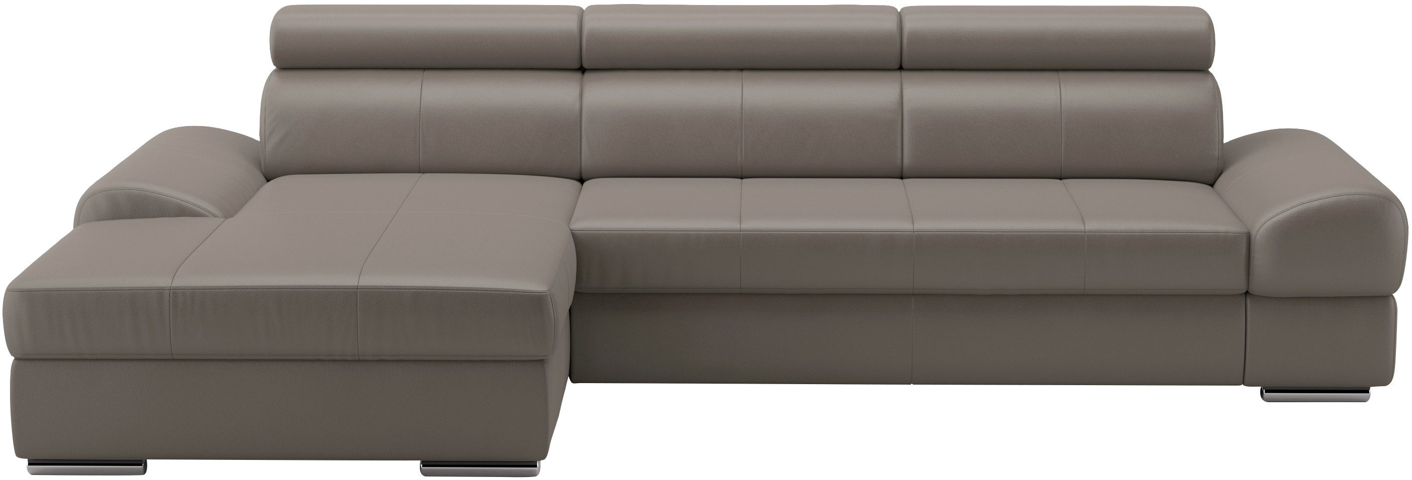 sit&more Ecksofa Broadway L-Form, inklusive Kopfteilverstellung, günstig online kaufen