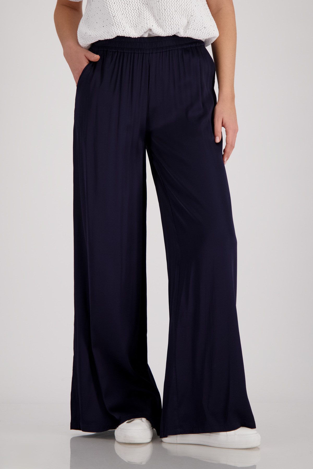 Monari 5-Pocket-Jeans Hose marine günstig online kaufen