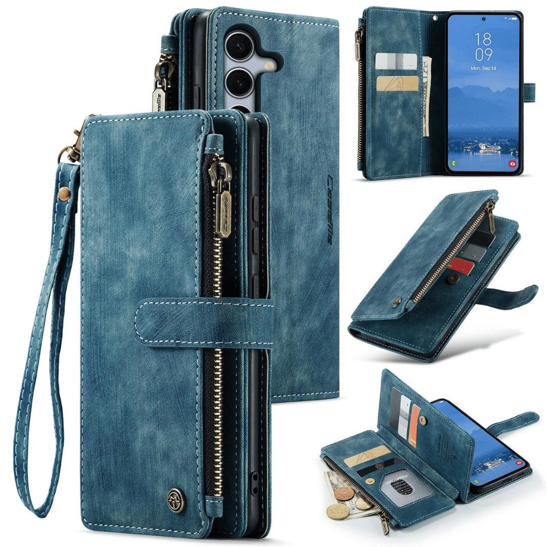 Smartphone-Hülle für Samsung Galaxy S25 Klapphülle Fliphülle Tasche Cover Geldbörse