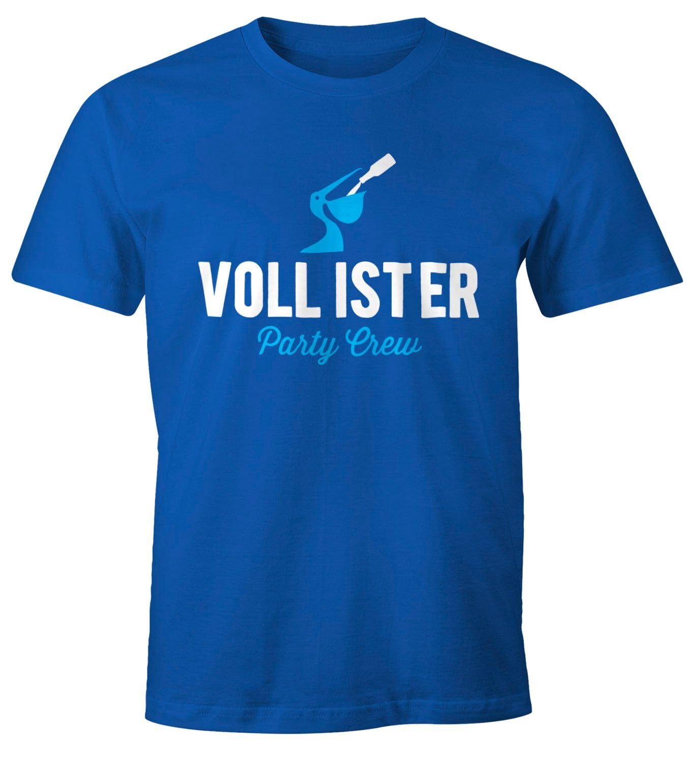 MoonWorks Print-Shirt Lustiges Herren T-Shirt Vollister günstig online kaufen