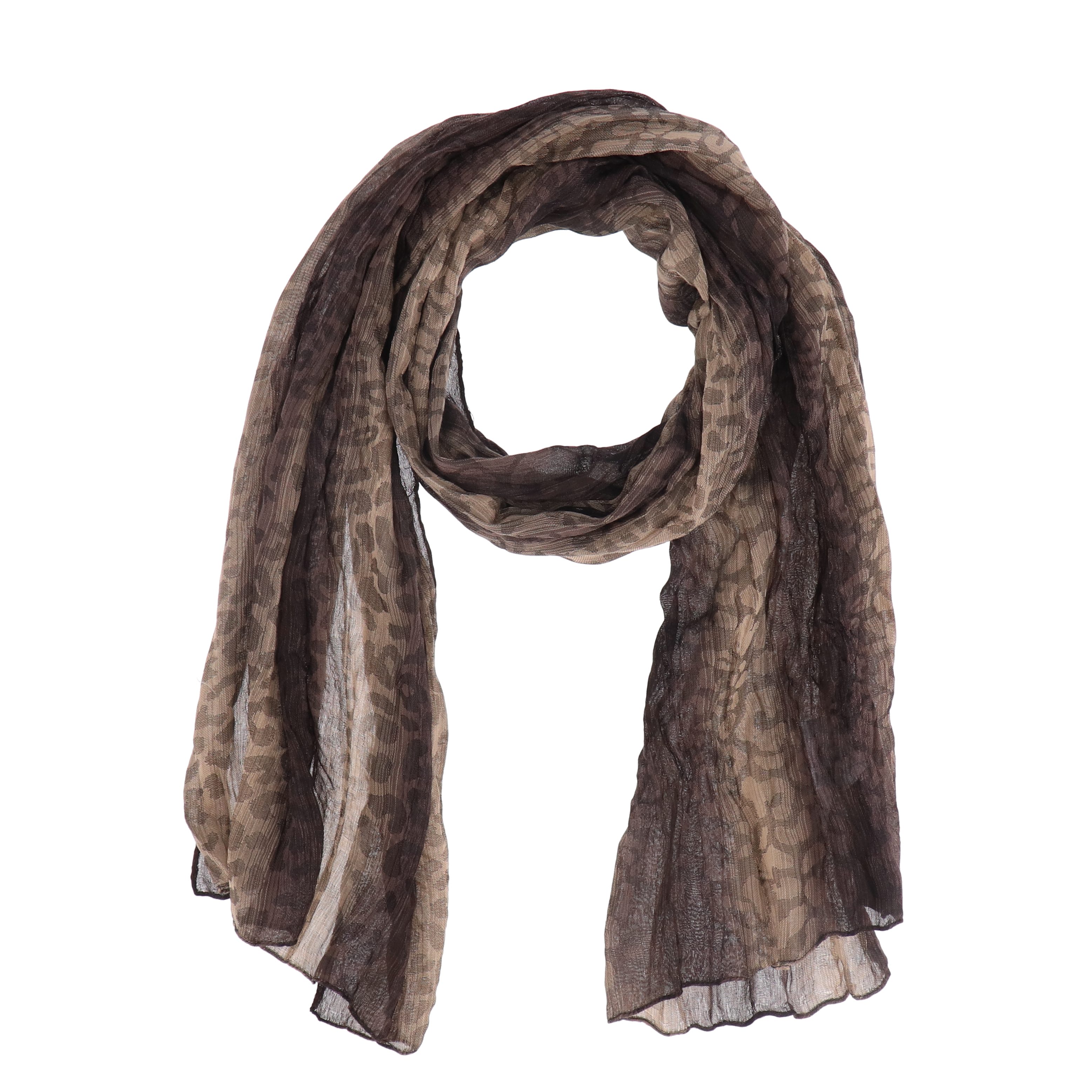 halsüberkopf Accessoires Modeschal Leo, mit Crash-Optik günstig online kaufen