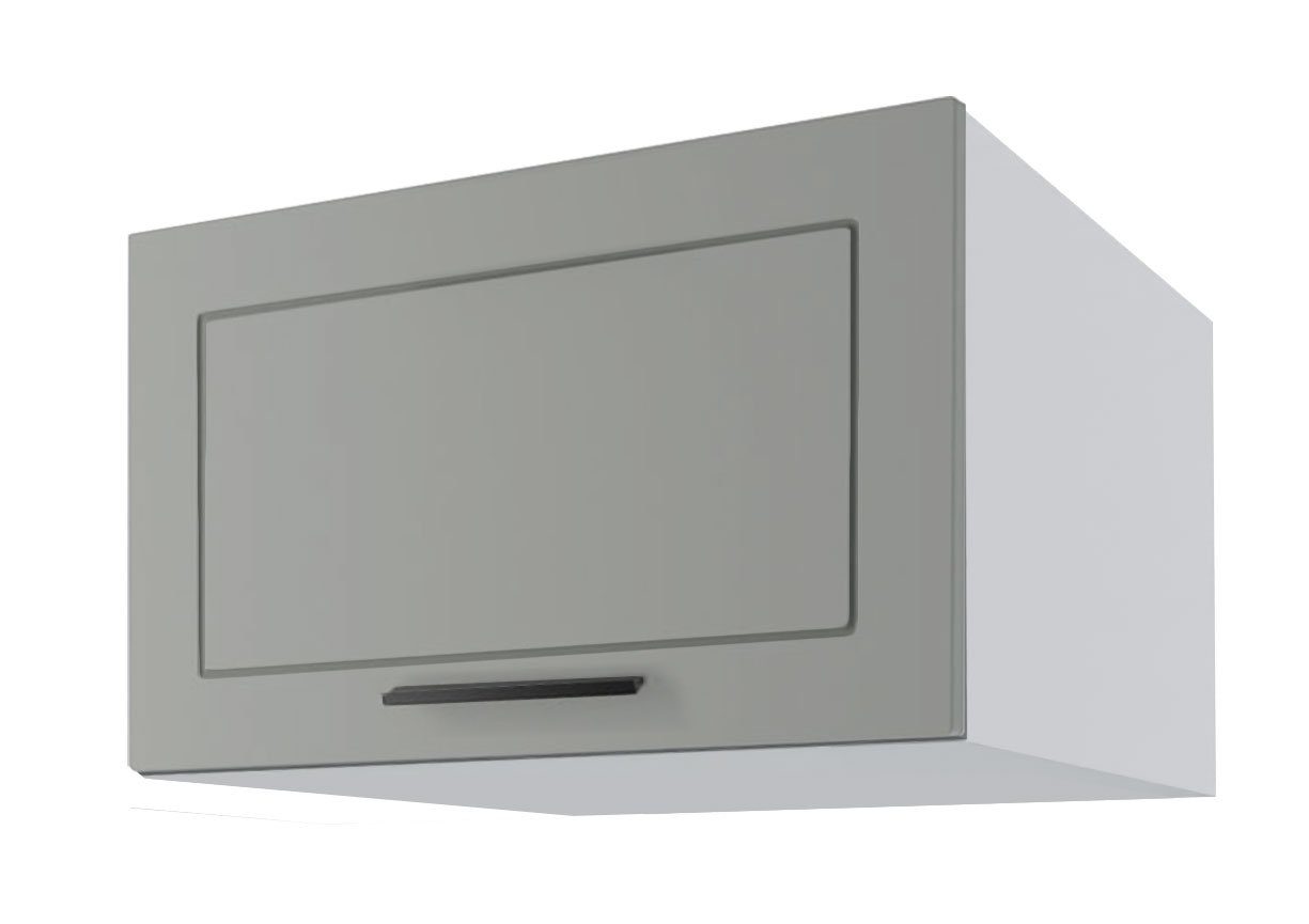 Feldmann-Wohnen Klapphängeschrank Kvantum (Kvantum) 1 Klapptür und dust grey wählbar mit 60cm Korpusfarbe Front- matt