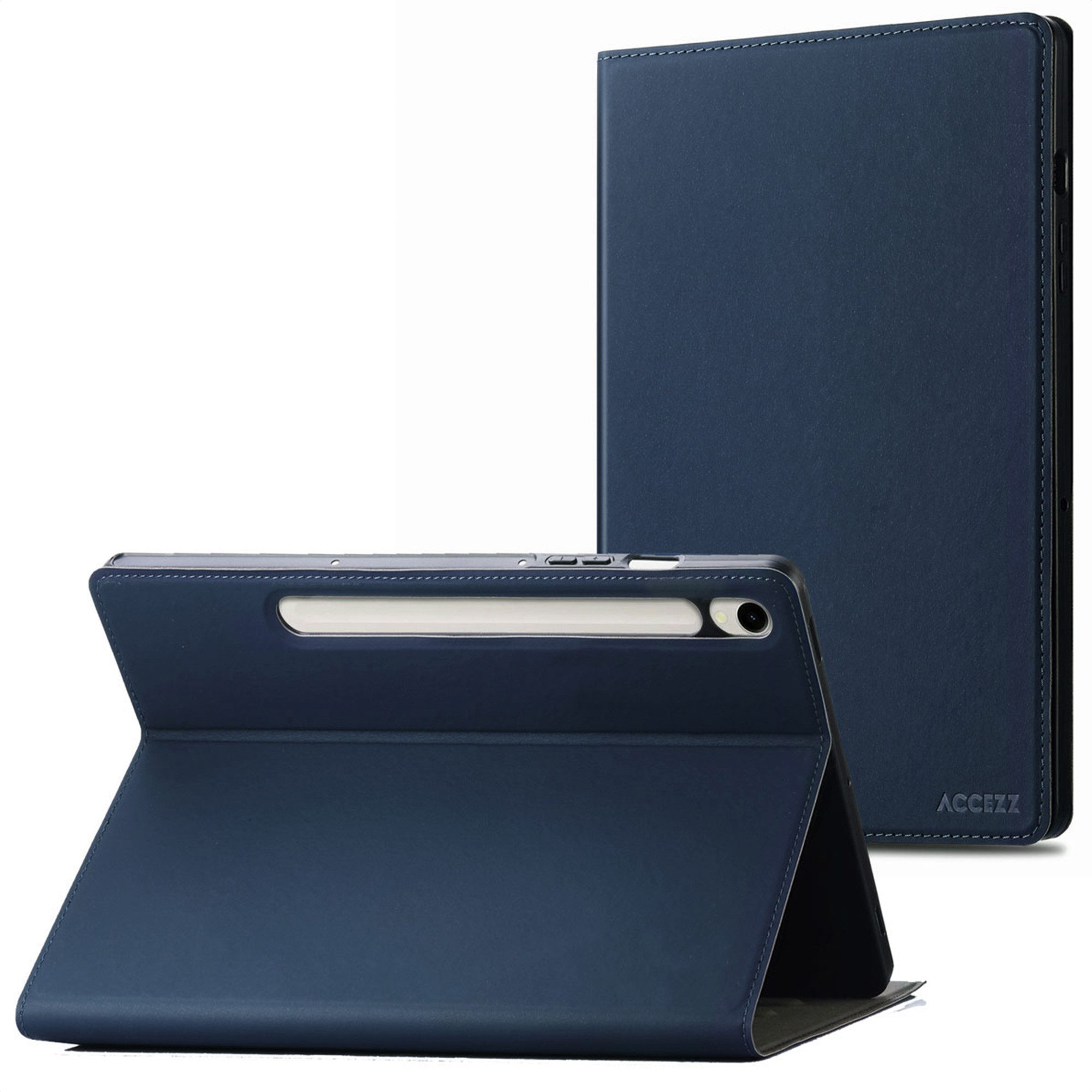 Accezz Tablet-Mappe Accezz Classic Klapphülle Samsung Galaxy Tab S10 Ultra / Tab S9 Ultra