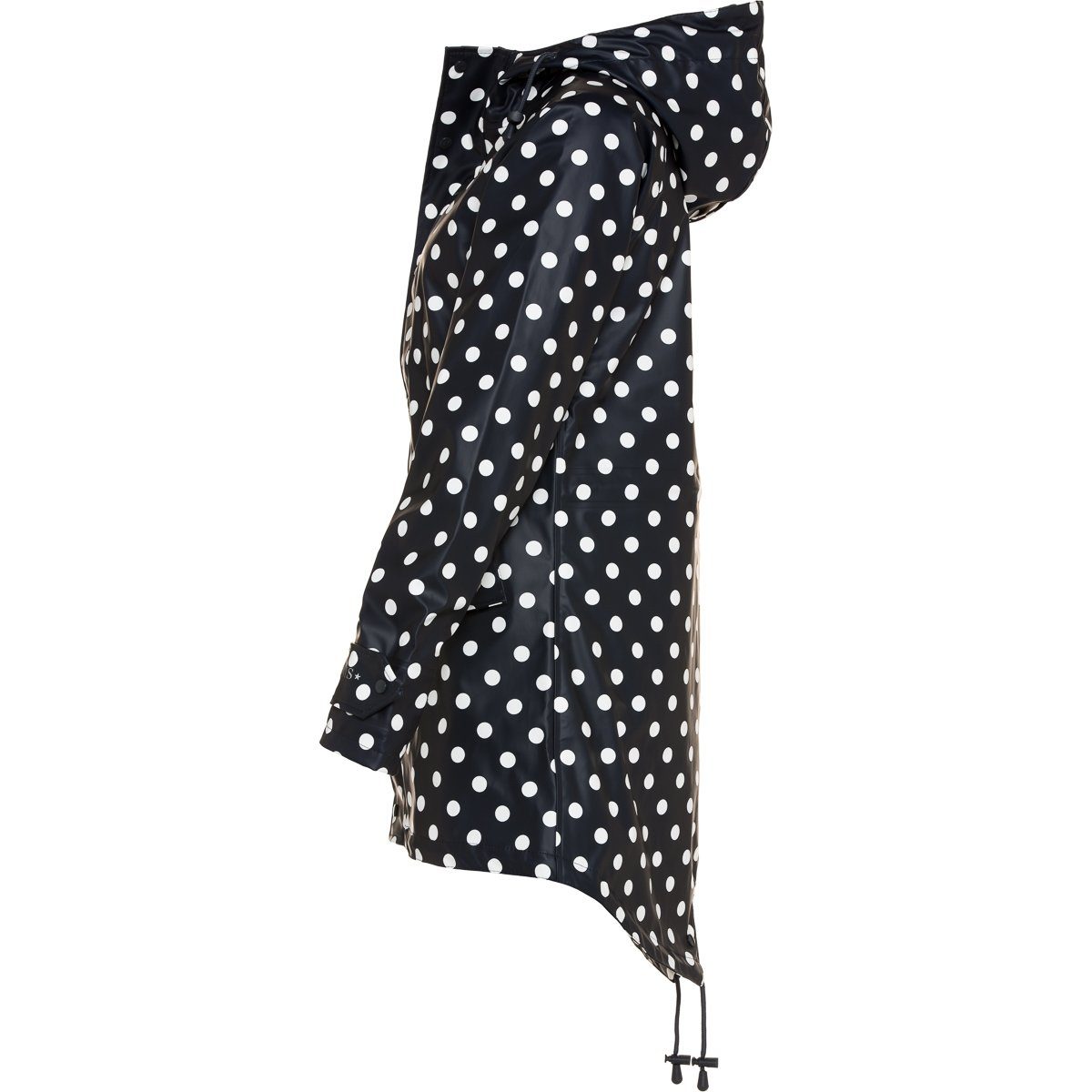 BMS Regenmantel >> HafenCity Coat Hamburger Design << mit Kapuze