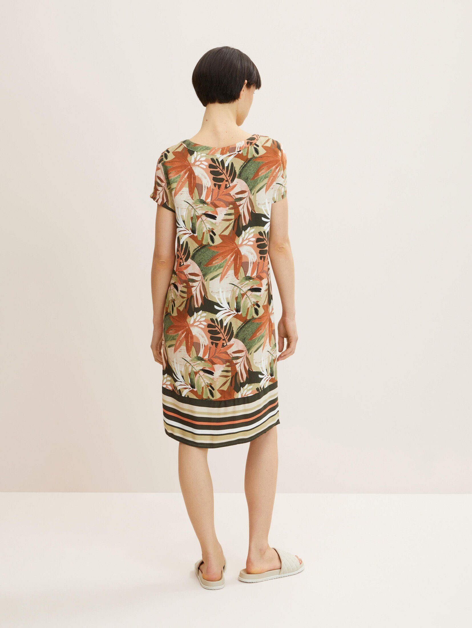 TOM TAILOR Jerseykleid »Kleid mit Allover-Print«