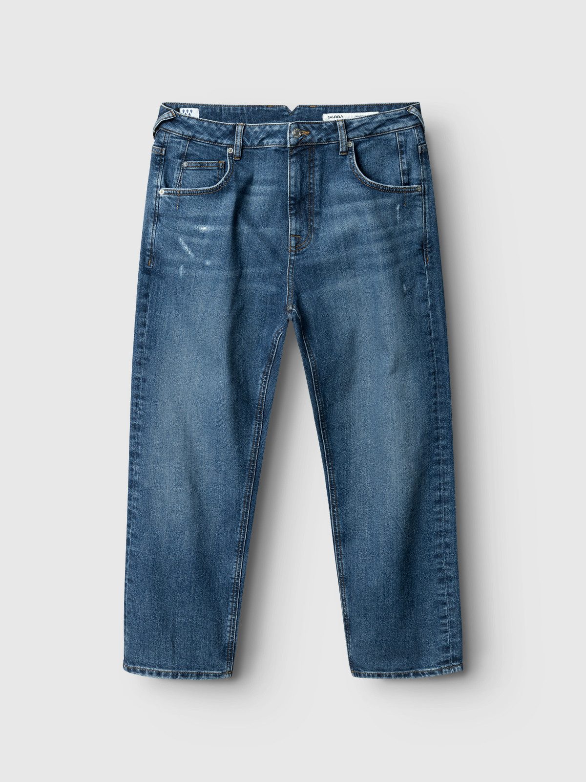 Gabba 7/8-Caprijeans Athen F1010 Regular, blau günstig online kaufen