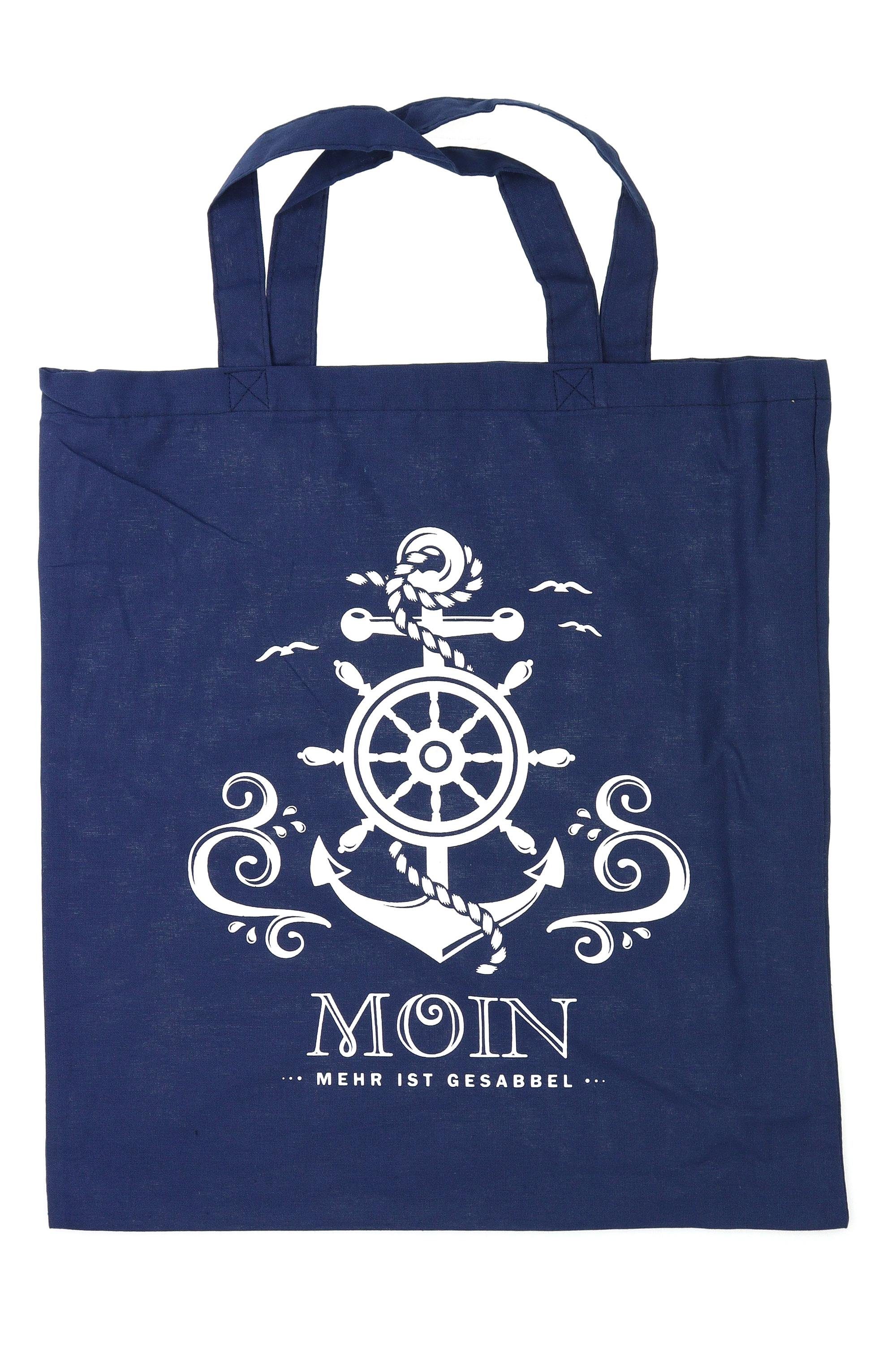 ELLUG Einkaufsshopper Maritime Stofftasche dunkelblau mit günstig online kaufen