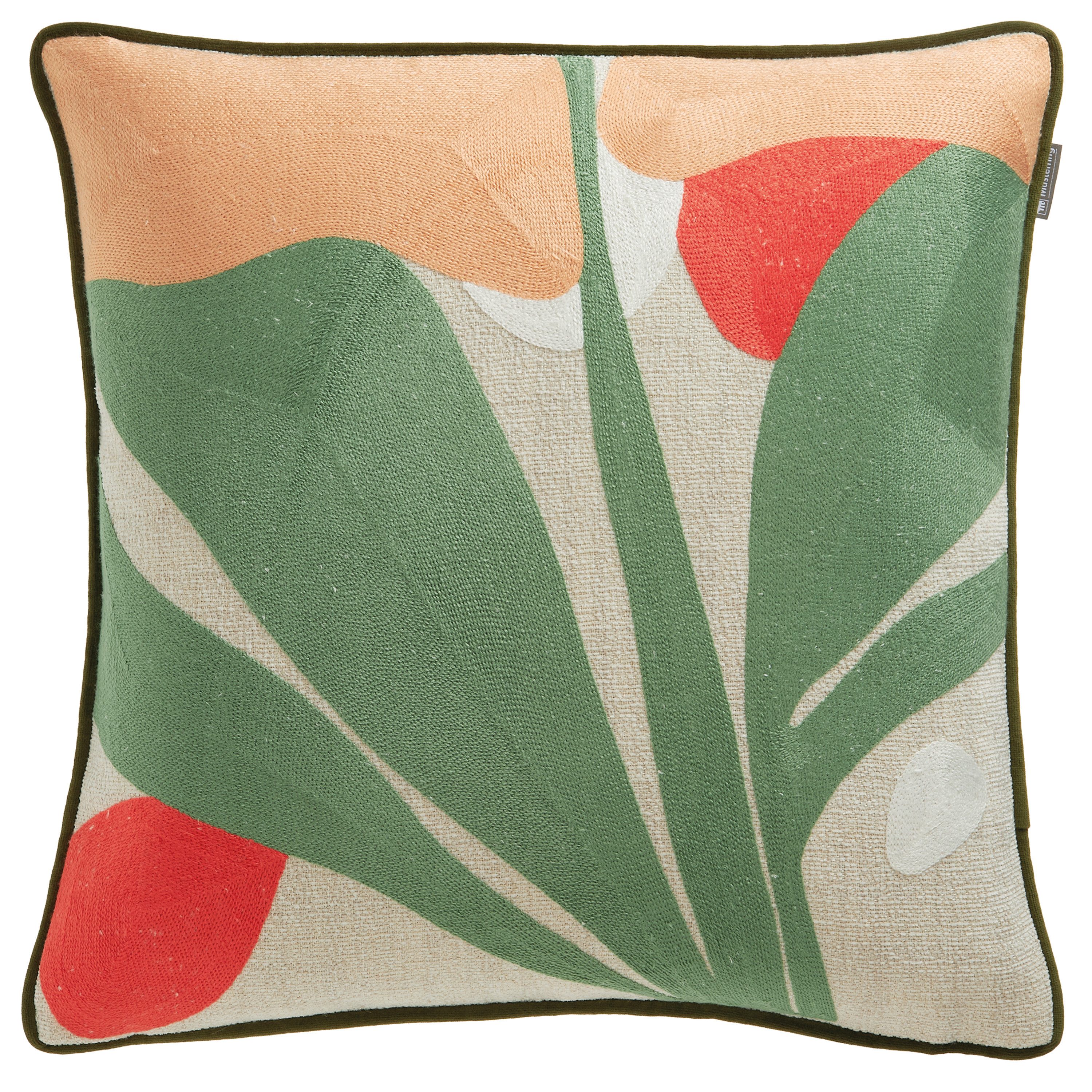 Musterring Dekokissen Harmony, kunstvoll besticktes, florales Motiv günstig online kaufen