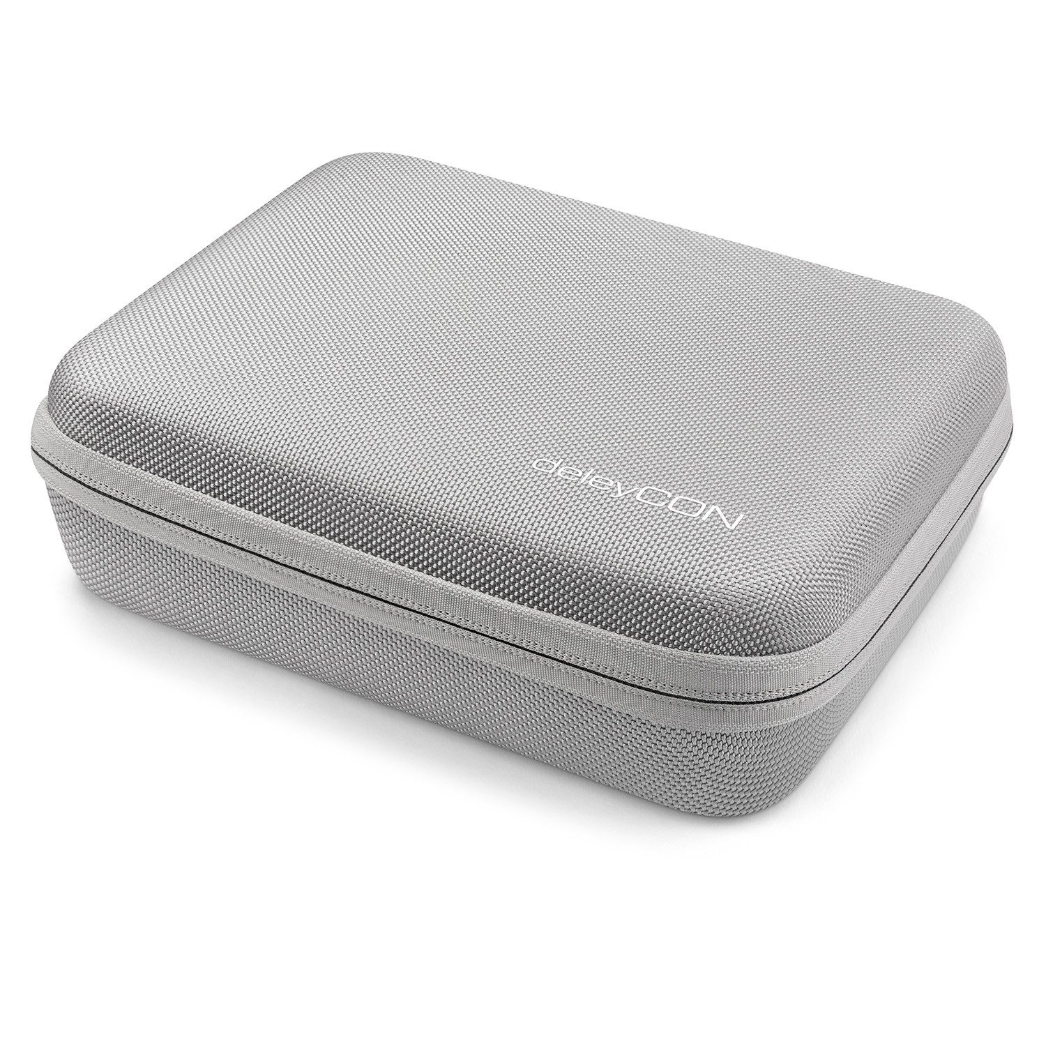 deleyCON Organizer Tasche Hardcase mit Trennwänden Reise Zubehör Auto Kabel