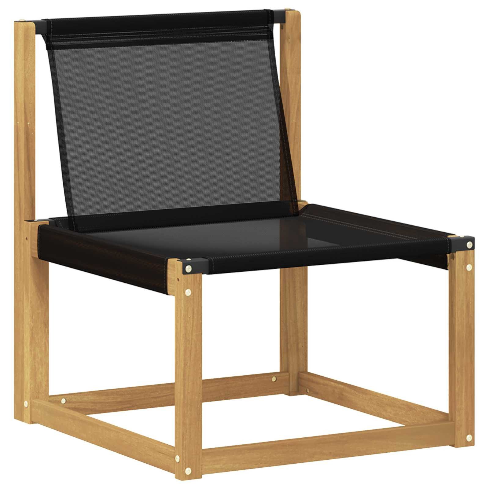 vidaXL Sofaelement 3 Stück Outdoor Mittelsofa (3 St)
