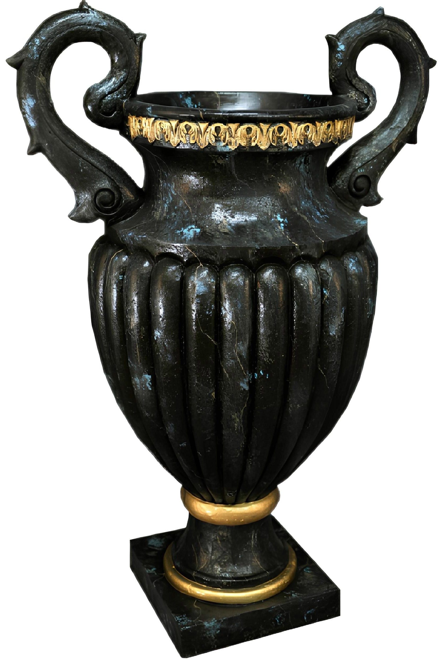 Xlmoebel Dekovase Neuheit - Große Designvase mit XXL Figur Statue Skulptur Dekoration (Vase Mit Ohren- XXVI Material: Kunststoff/Stuck 97 cm Höhe XXL), Hergestellt in Europa