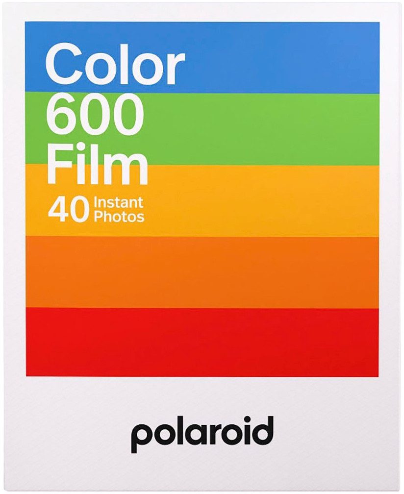 Polaroid Sofortbildfilm 600 Color Film 8x, 8 (Packung 40-St)