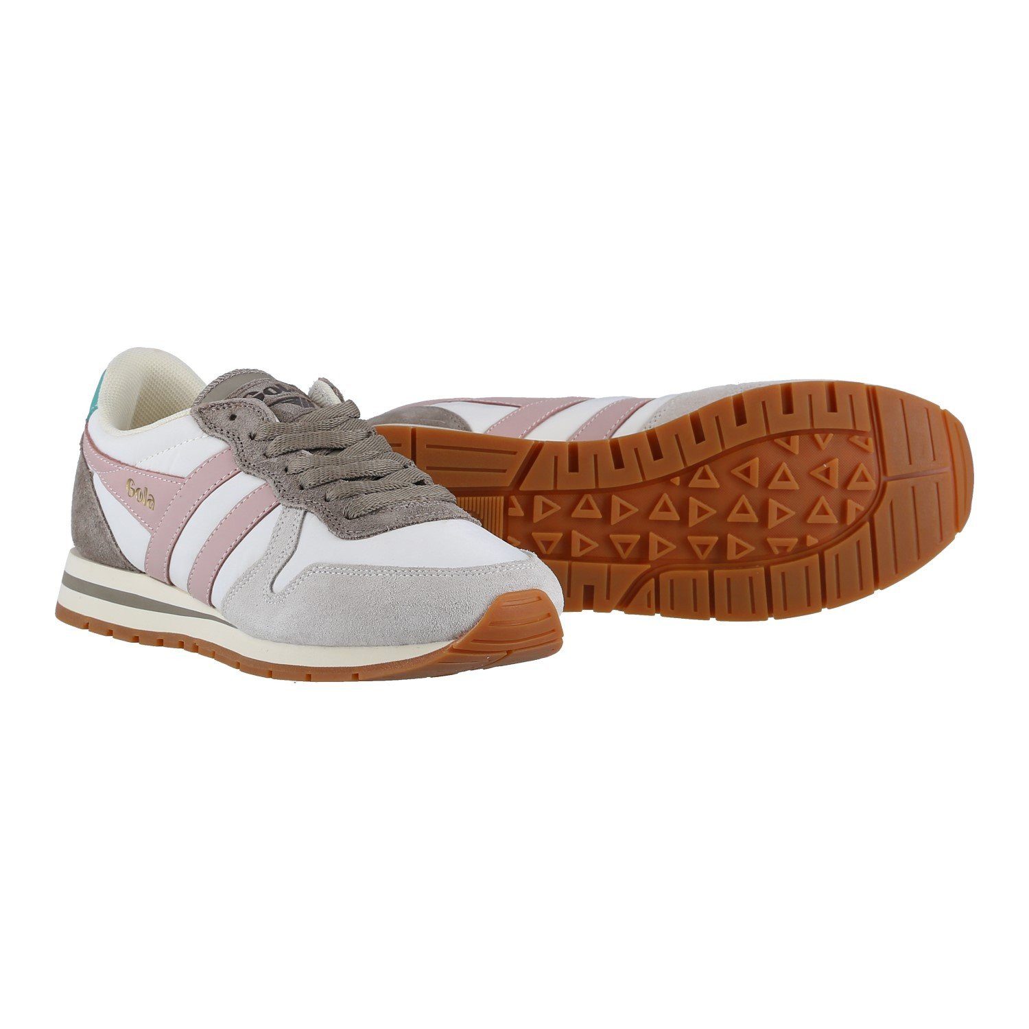 Gola Daytona Chute offweiss/braun/pink Damen Sneaker