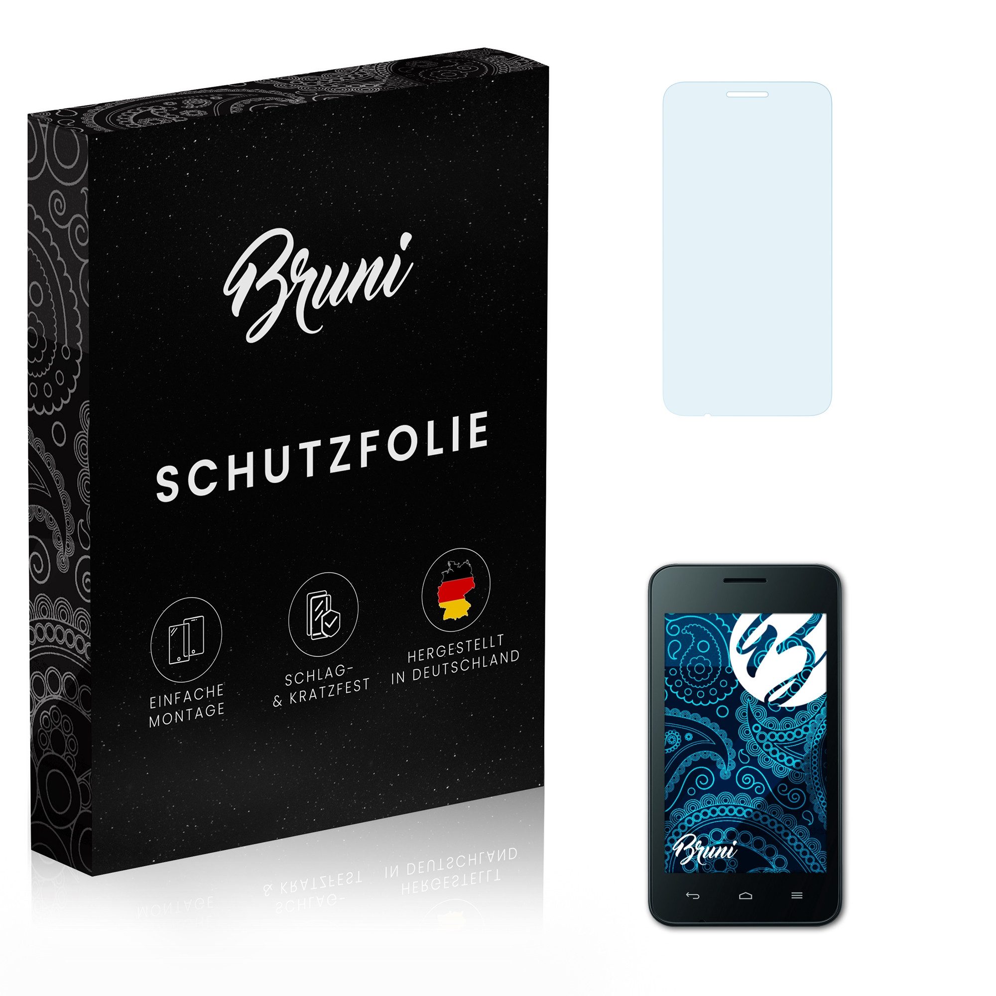 Schutzfolie Glasklare Displayschutzfolie für Ascend Y330