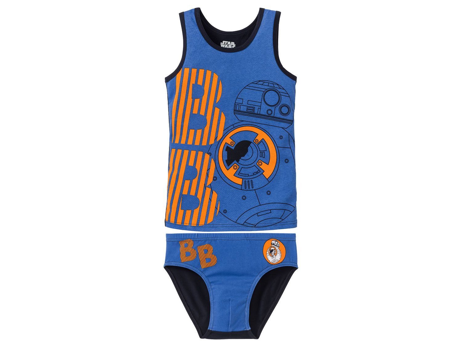 Star Wars Unterhemd Jungen Star Wars Unterhemd & Unterhose Set (Unterhemd + Unterhose, 2-St., 2-tlg)