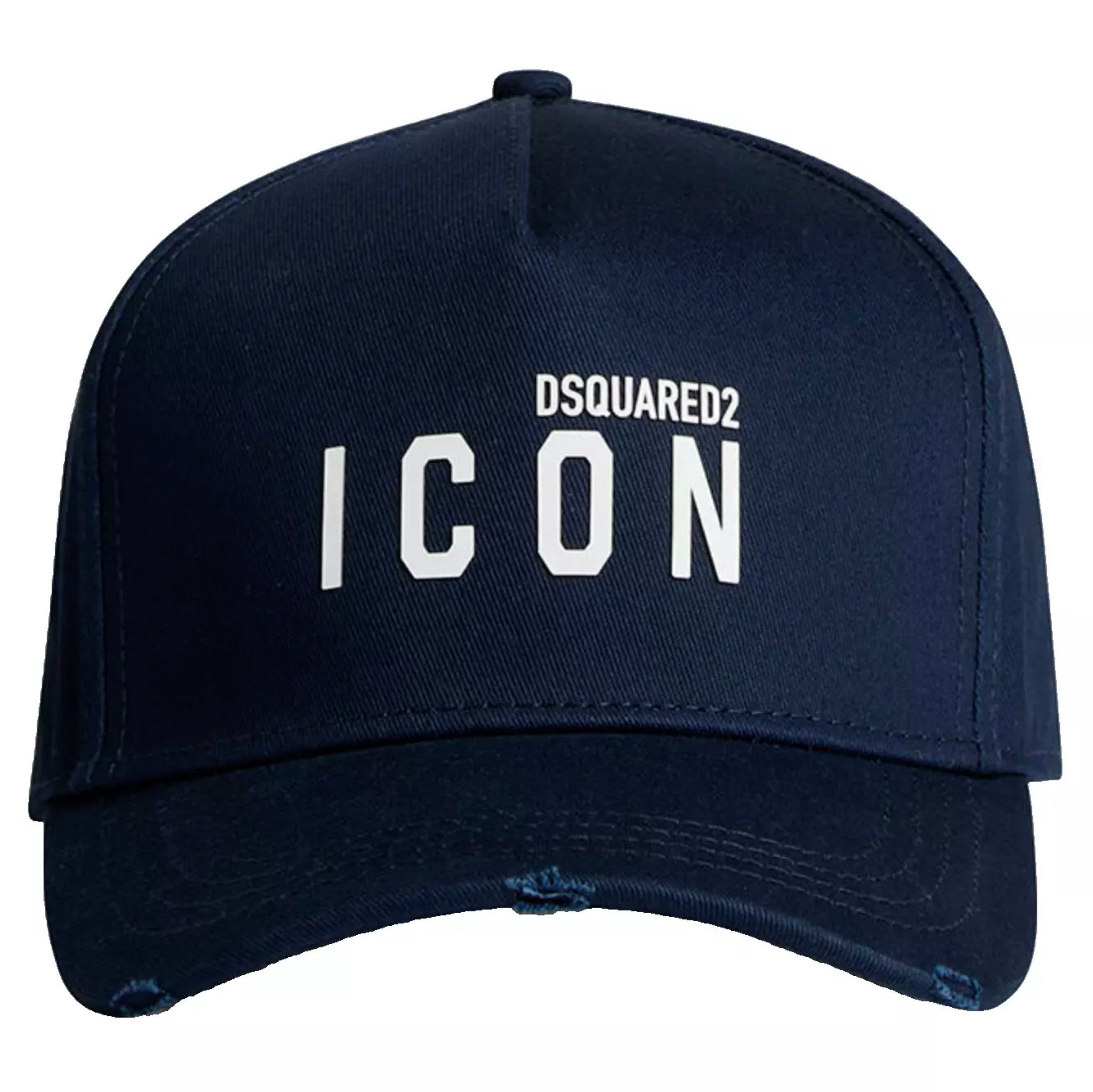 Dsquared2 Baseball Cap Baseballcap Mini Icon Kappe Basebalkappe Kappe leichte Distressed-Details für eine Vintage-Optik