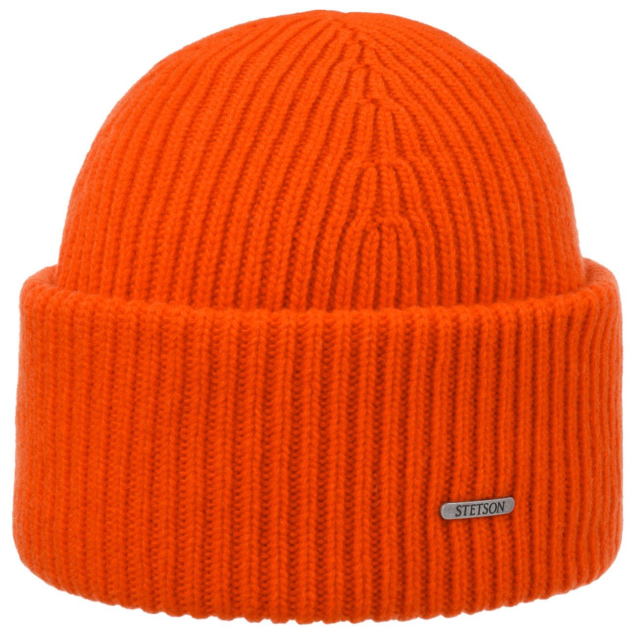 Stetson Beanie (1-St) Mütze mit Umschlag, Made in Italy