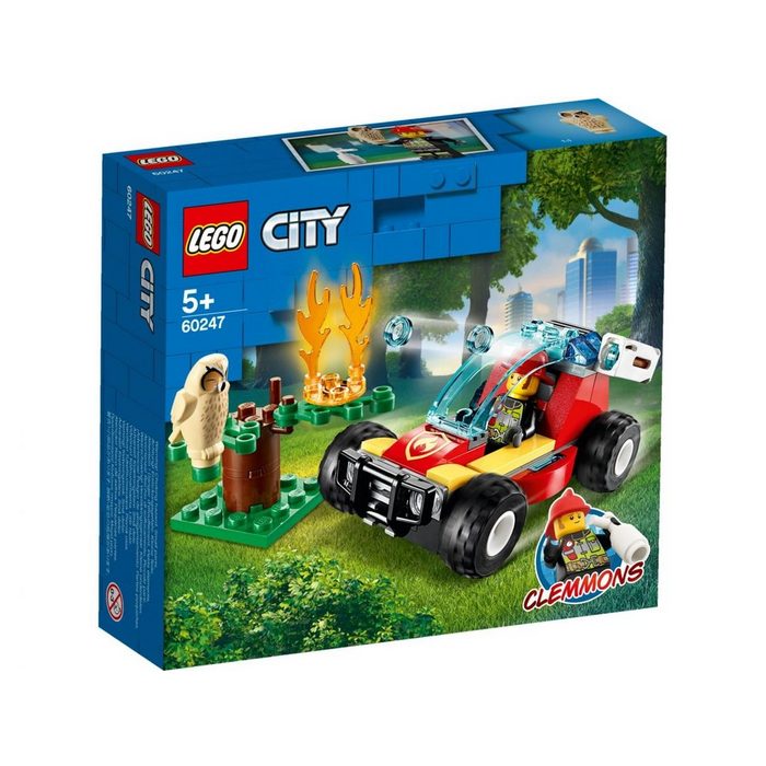 LEGO® Konstruktionsspielsteine LEGO® City - Waldbrand (Set 84 St)