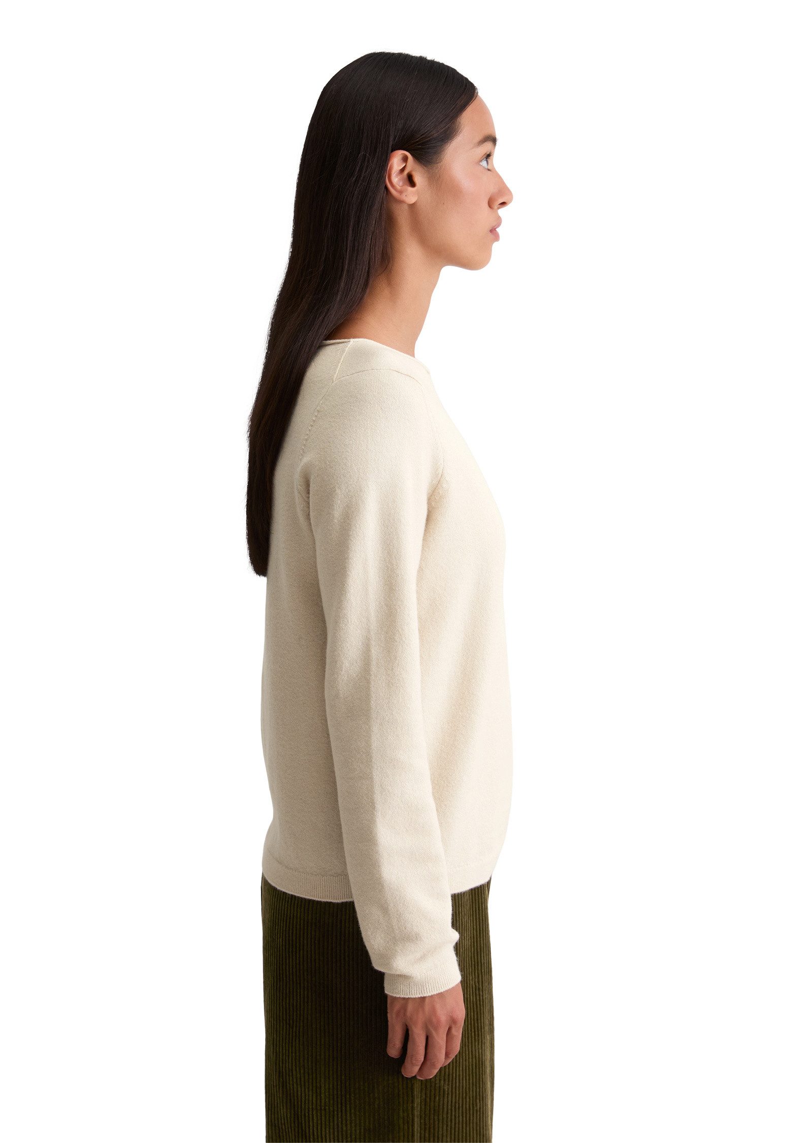 Marc O'Polo Strickpullover aus softem Baumwolle-Schurwolle-Mix günstig online kaufen