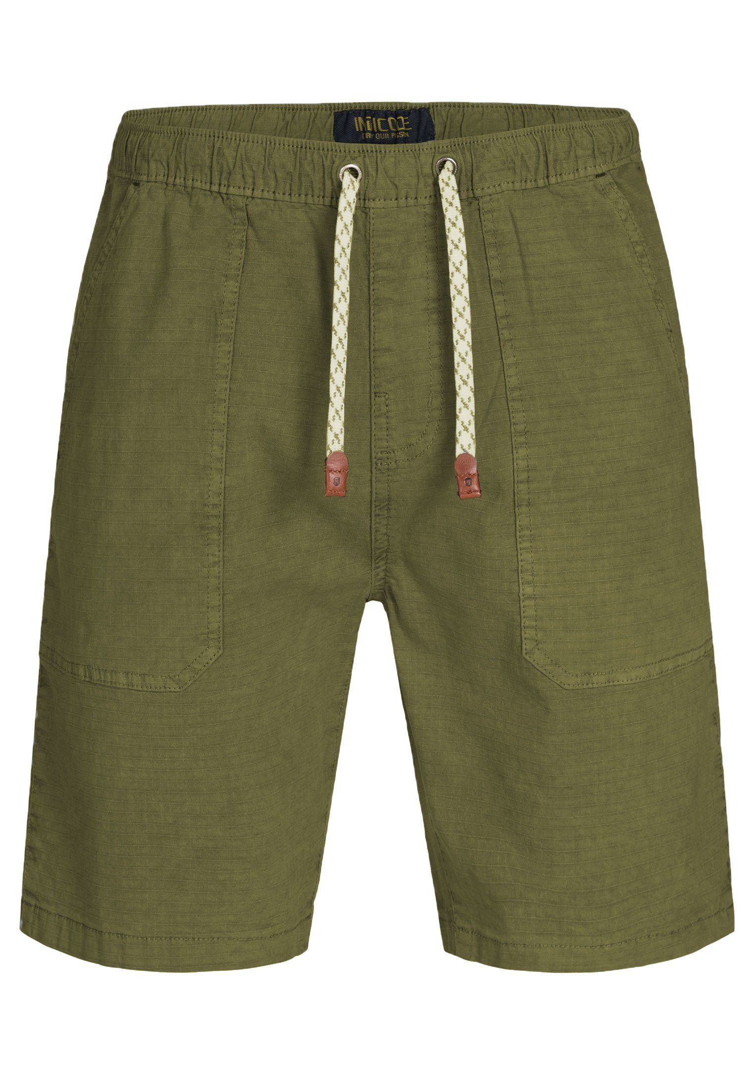 Indicode Chinoshorts Stoufville aus elastischer Baumwoll-Qualität, günstig online kaufen
