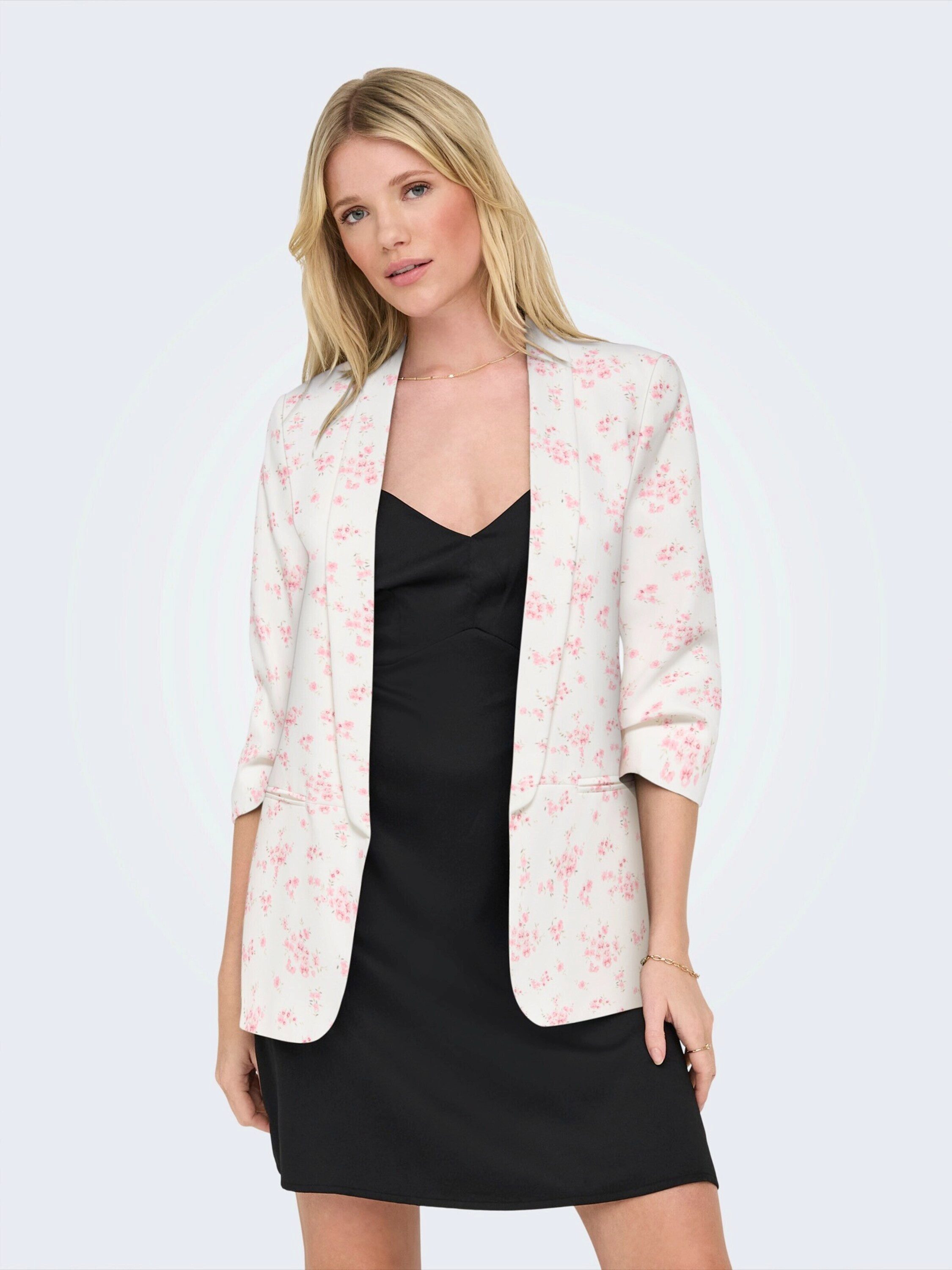 ONLY Kurzblazer ONLELLY (1-tlg) Falten