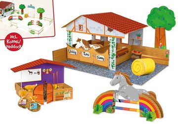 Lena® Kreativset Bastelset Reiterhof My Pony Eco, FSC® - schützt Wald - weltweit