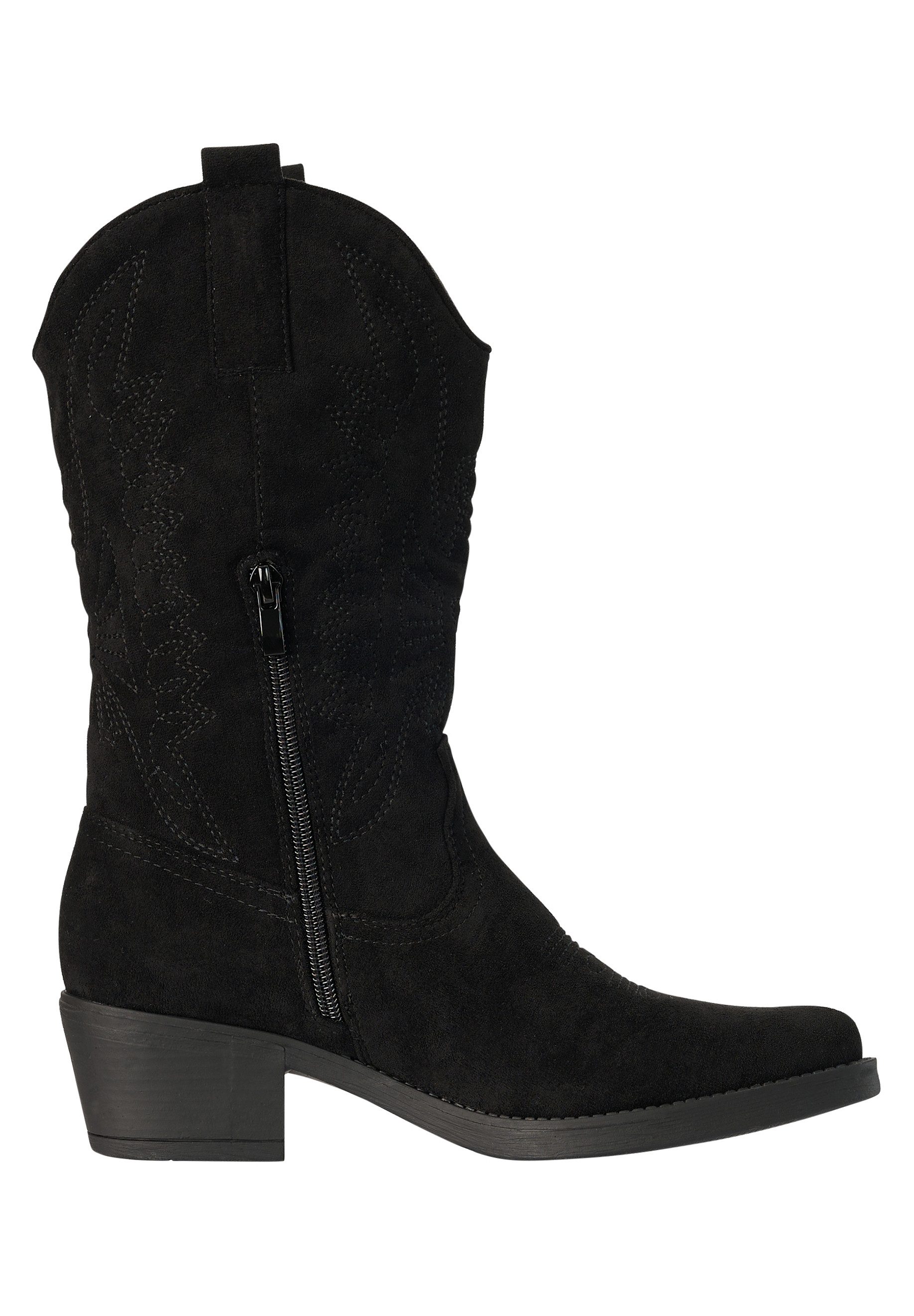 Salinyang Cowboy Boots Damen mit Stickerei & Blockabsatz Western Stiefel Cowboystiefel