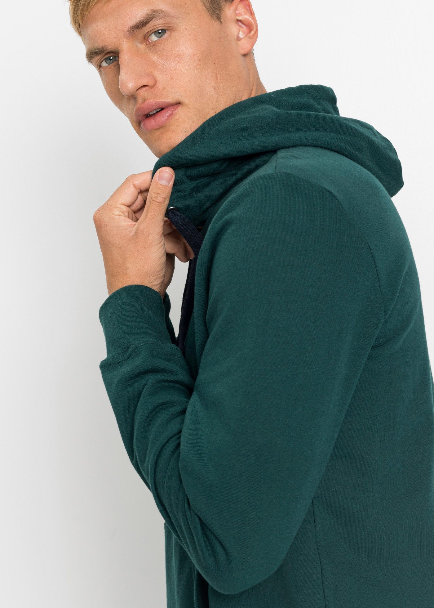 bonprix Hoodie mit weich angerauter Innenseite, Regular Fit, hüftbedeckend – Bild 3 von 5