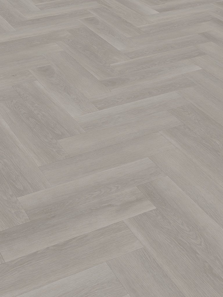 IKHEMalarka Vinylboden Fischgrät Herringbone Collection – 1,752 m² – 5,5 mm – NK 42, Integrierte Trittschalldämmung, Premium Boden mit Elegante Fischgrätoptik