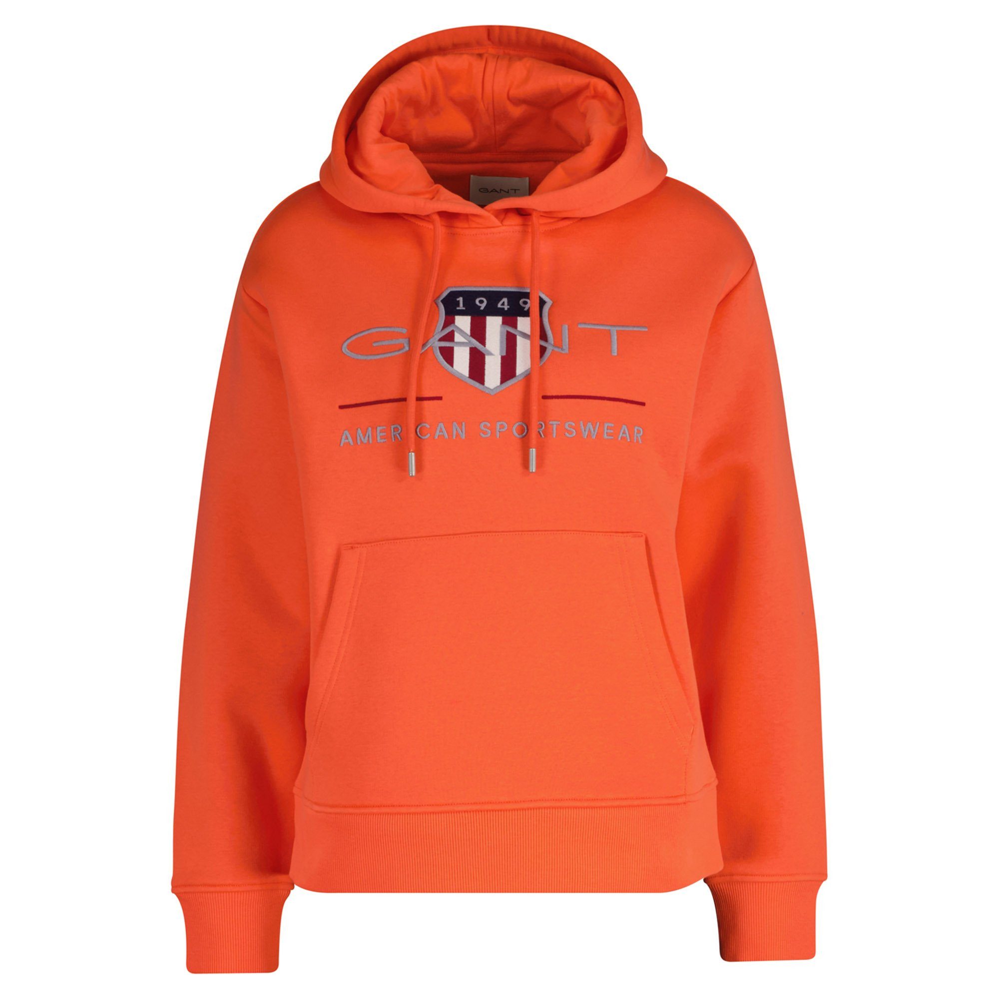 Gant Sweater Damen Sweatshirt Baumwolle Archive Shield Hoodie günstig online kaufen