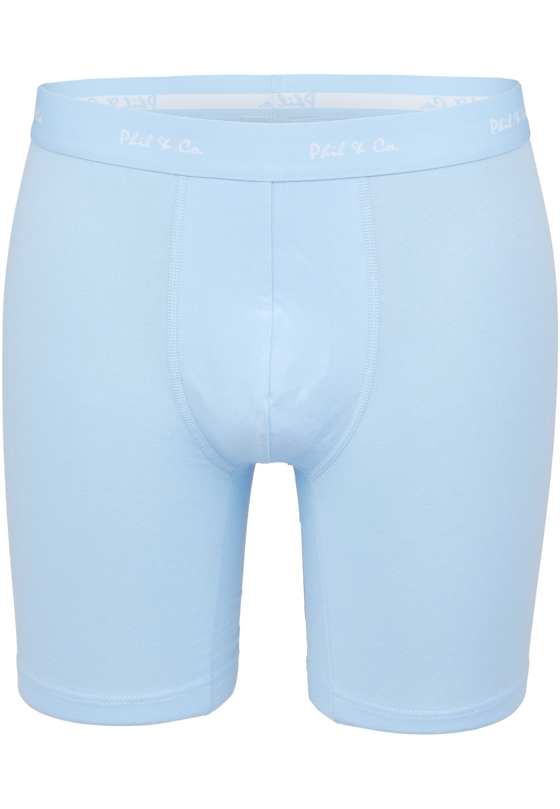 Phil & Co. Langer Boxer Long Boxer Briefs (4-St) Retroshorts - langes Bein günstig online kaufen