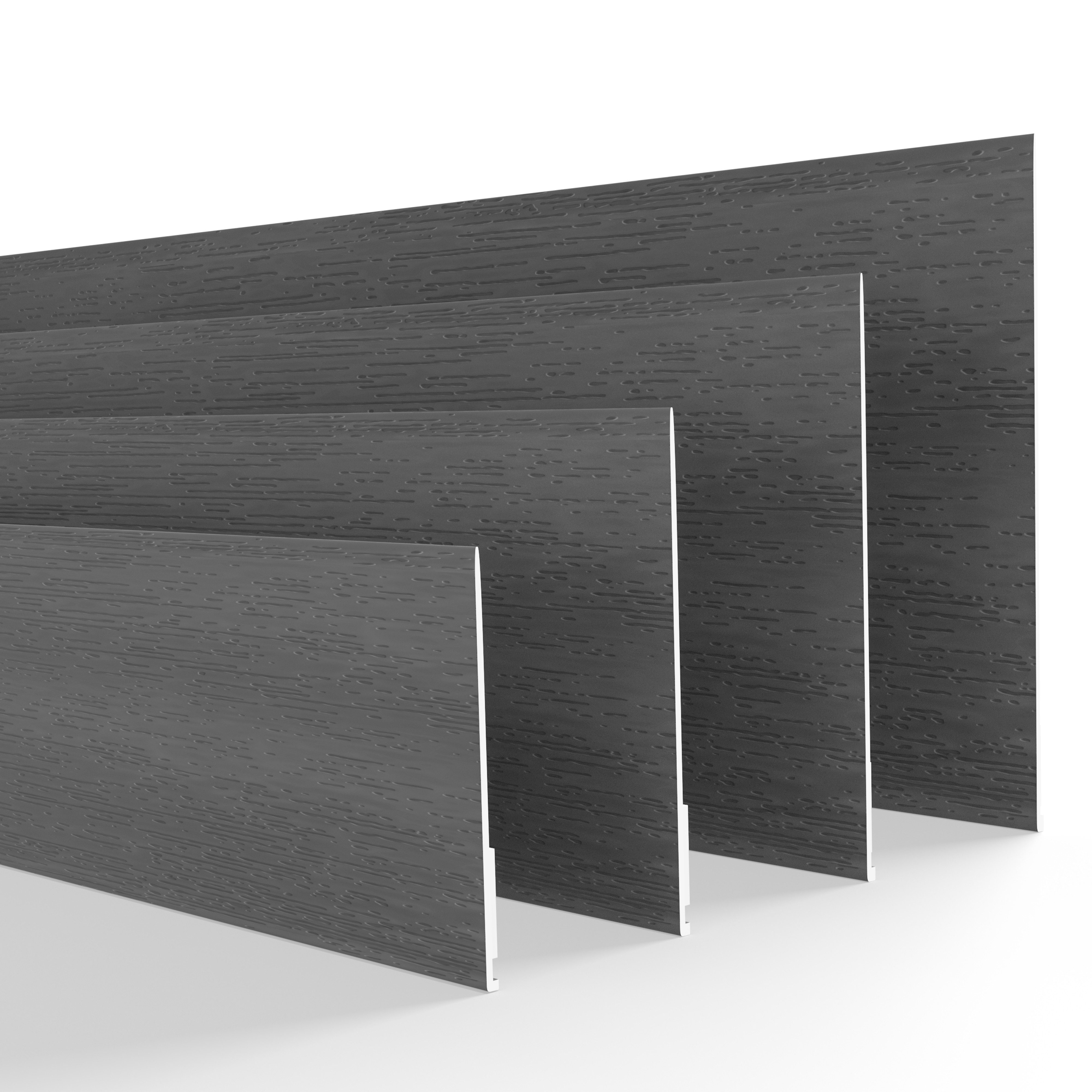 DQ-PP Sockelleiste DQ-PP FENSTERLEISTE 5m, 30mm Breite, 1,5mm Stärke, Abschlussleisten, Kunststoffleisten, Profileleisten, Anthrazit, Eiche gold, Mahagoni