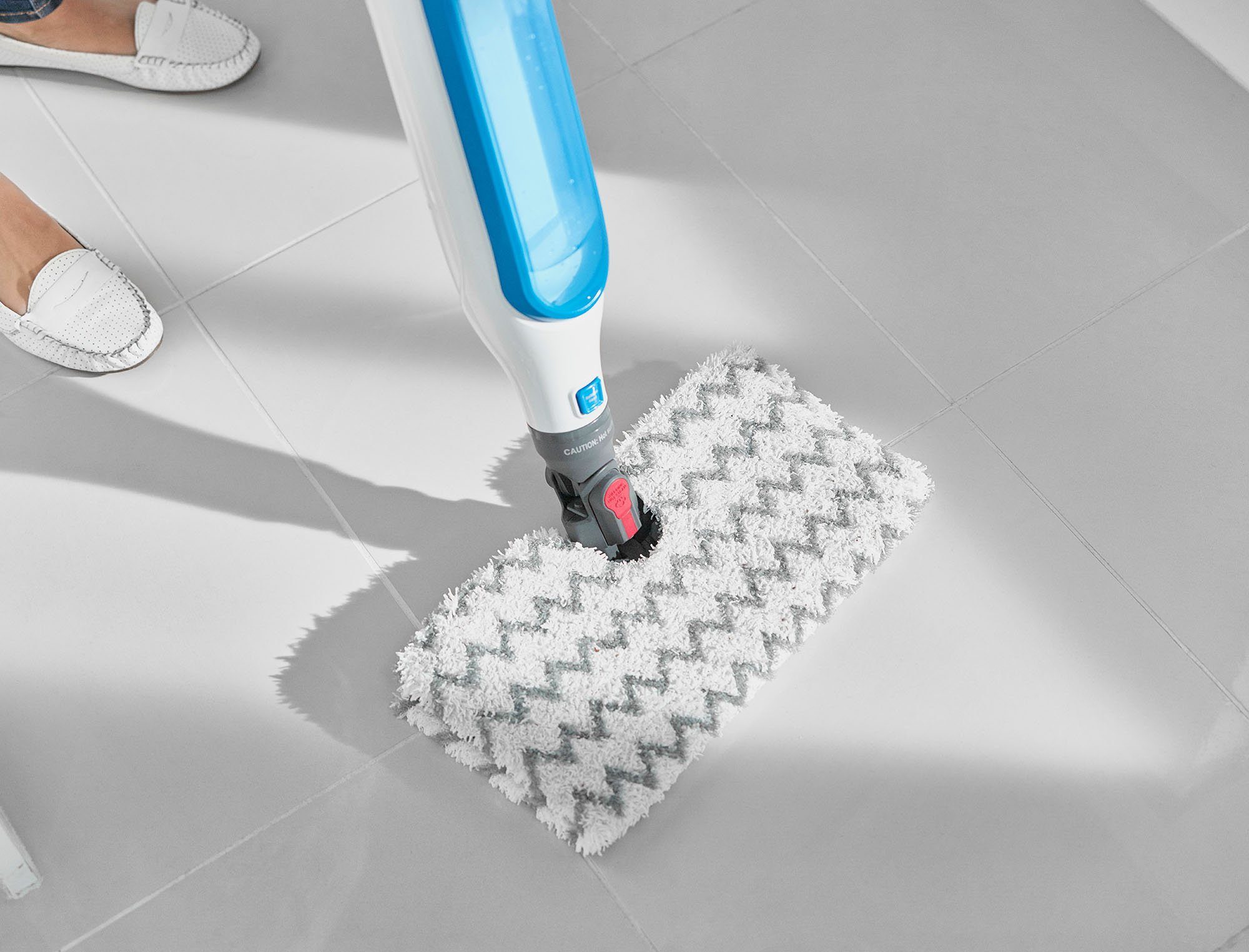 Shark Dampfmopp S6001EU, 1050 W, manuelle Dampfregulierung, 0,35l