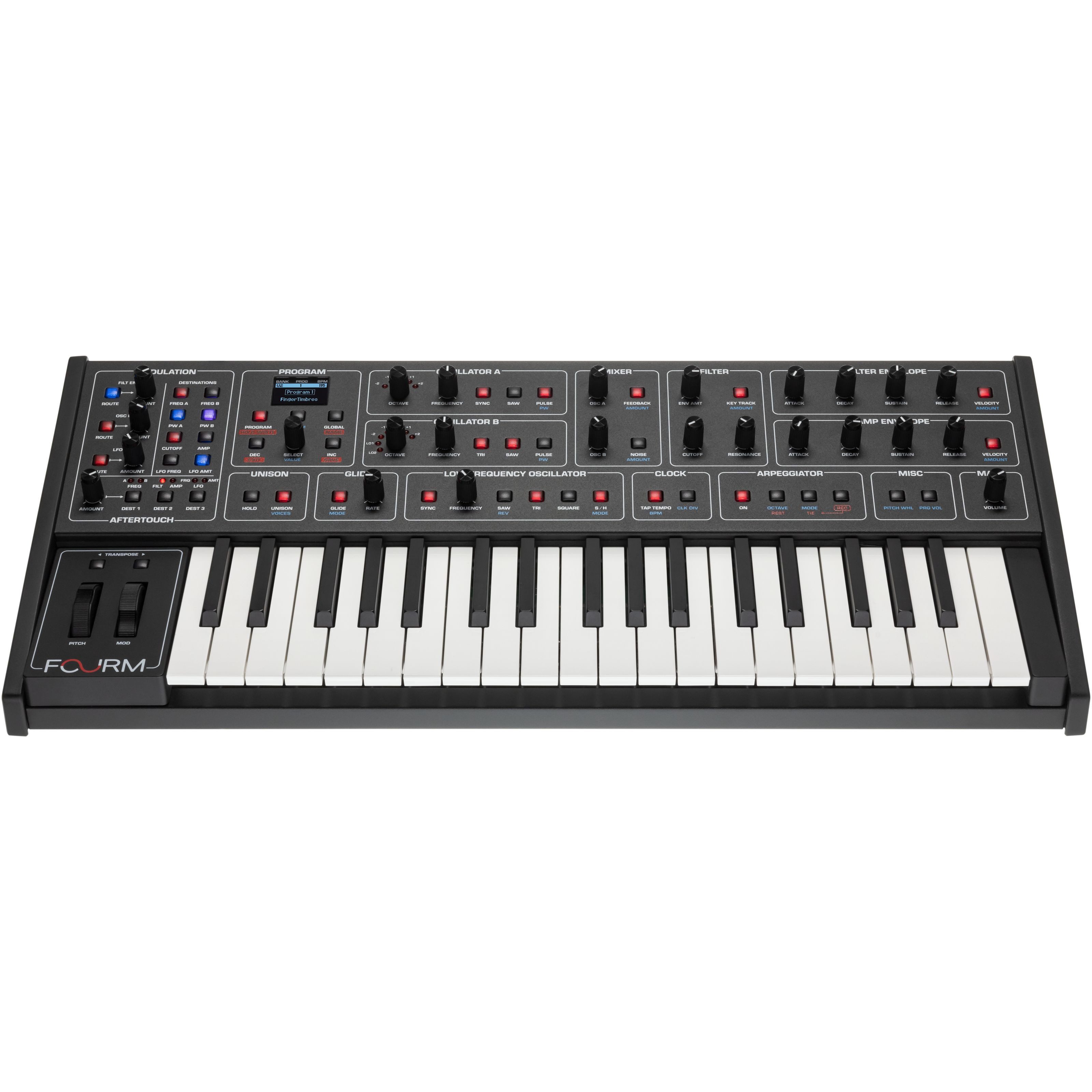 Sequential Synthesizer (Synthesizer, Analog Synthesizer), FOURM - Synthesizer