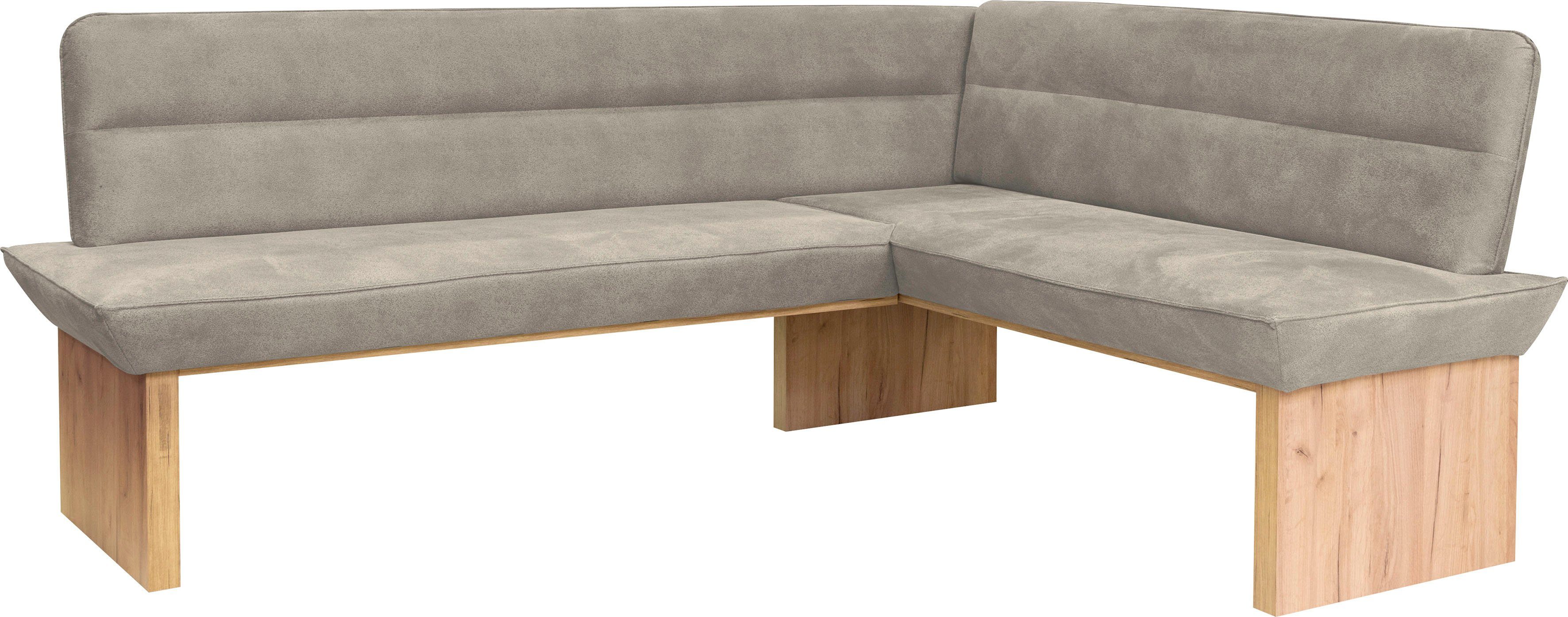 Home affaire Eckbank Beluna Polsterbank, Sitzecke, mit Wellenunterfederung günstig online kaufen