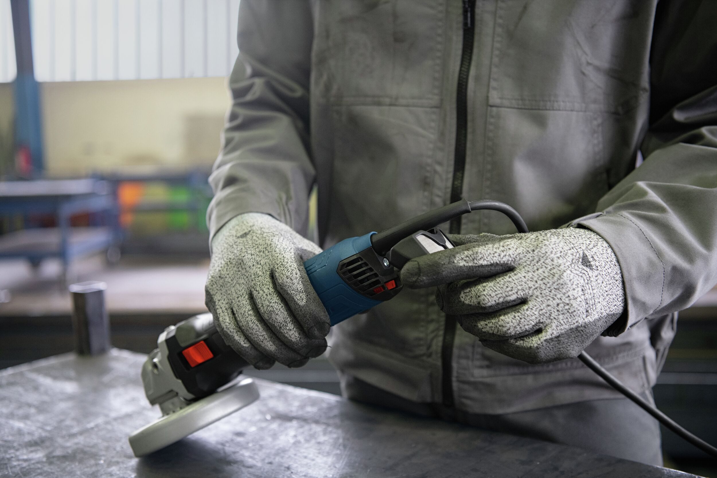 BOSCH Winkelschleifer GWS 17-150 S, max. 9700 U/min, Im Karton