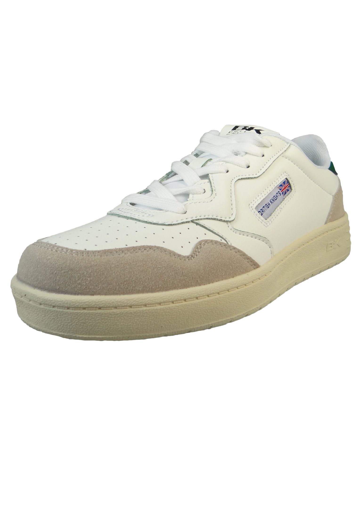 B51-3618 Sneaker Knights (02001030) White/Green WHITE/ GREEN British 04