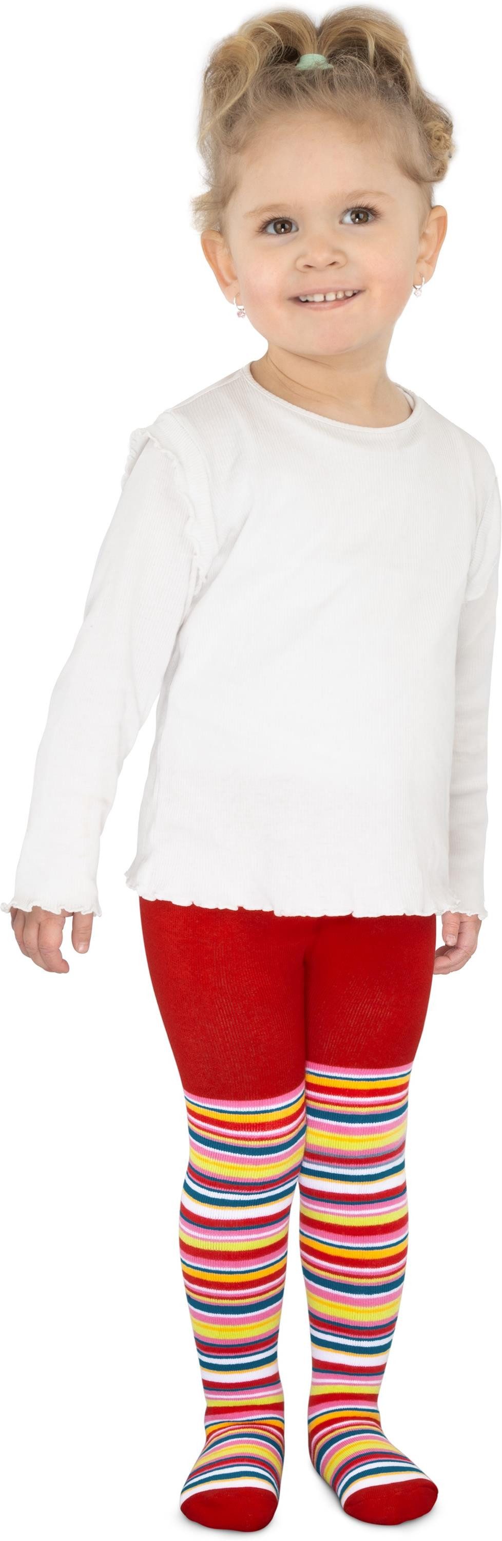 normani Strumpfhose Kinder-Ringel-Thermostrumpfhose (1 St) mit Frotteefütterung – Bild 4 von 5