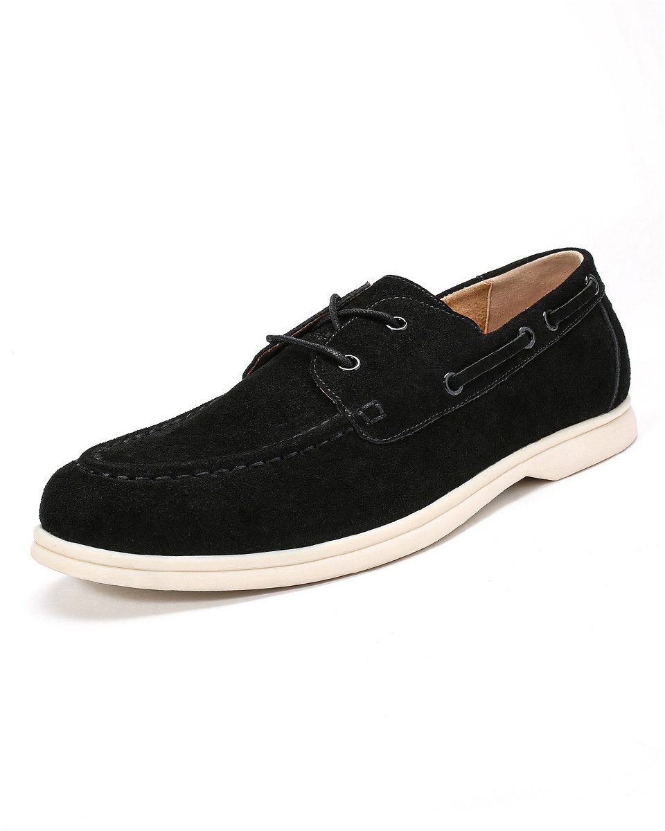 Allthemen Slip-On Sneaker Klassische Wildleder Loafers Herren im Retro Slip-On Sneaker Freizeit
