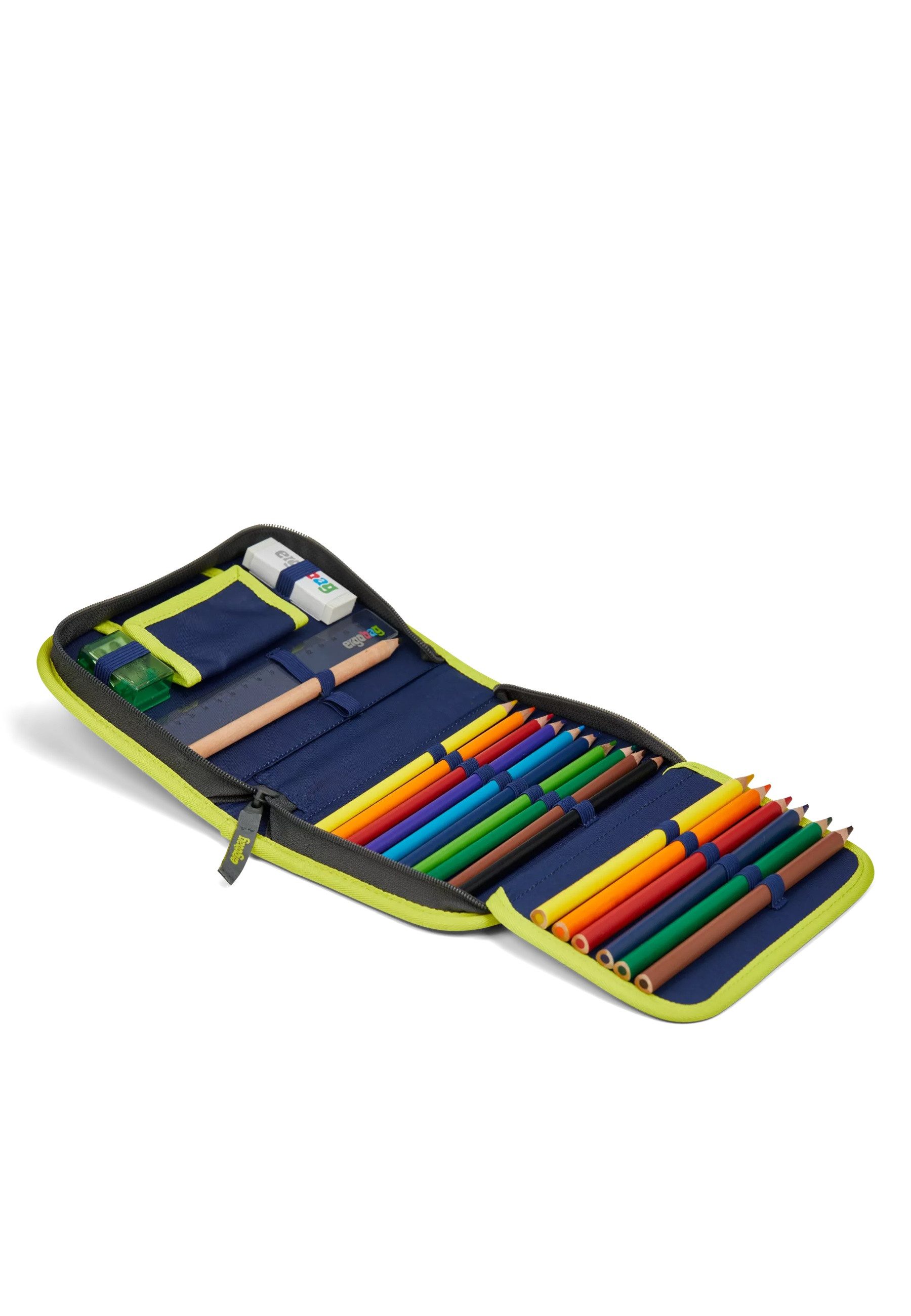 ergobag Federmäppchen Federmäppchen ., (23-tlg), mit Lyra‑Stiften