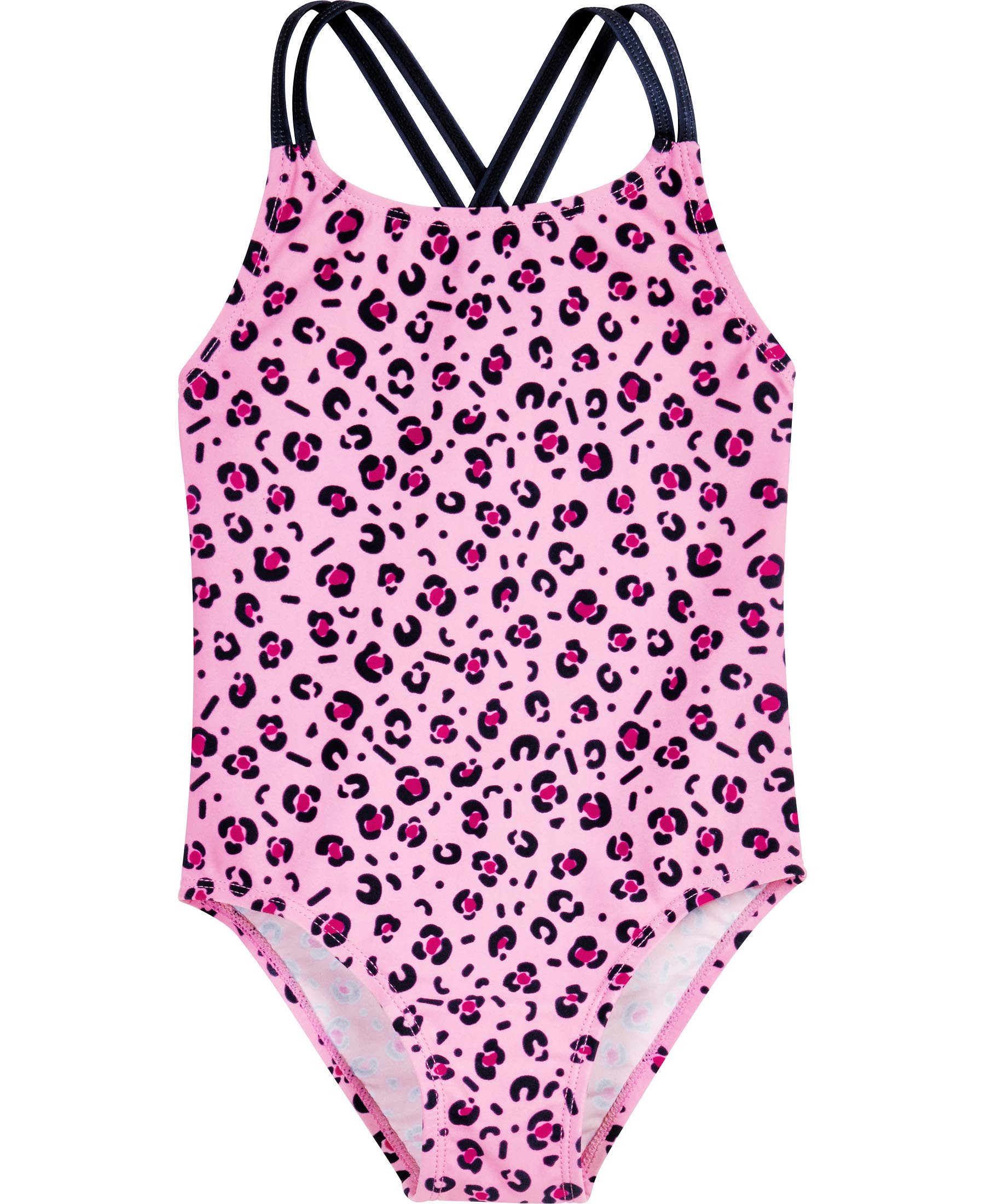 Playshoes Badeanzug Playshoes UV-Schutz Badeanzug Leo-Print