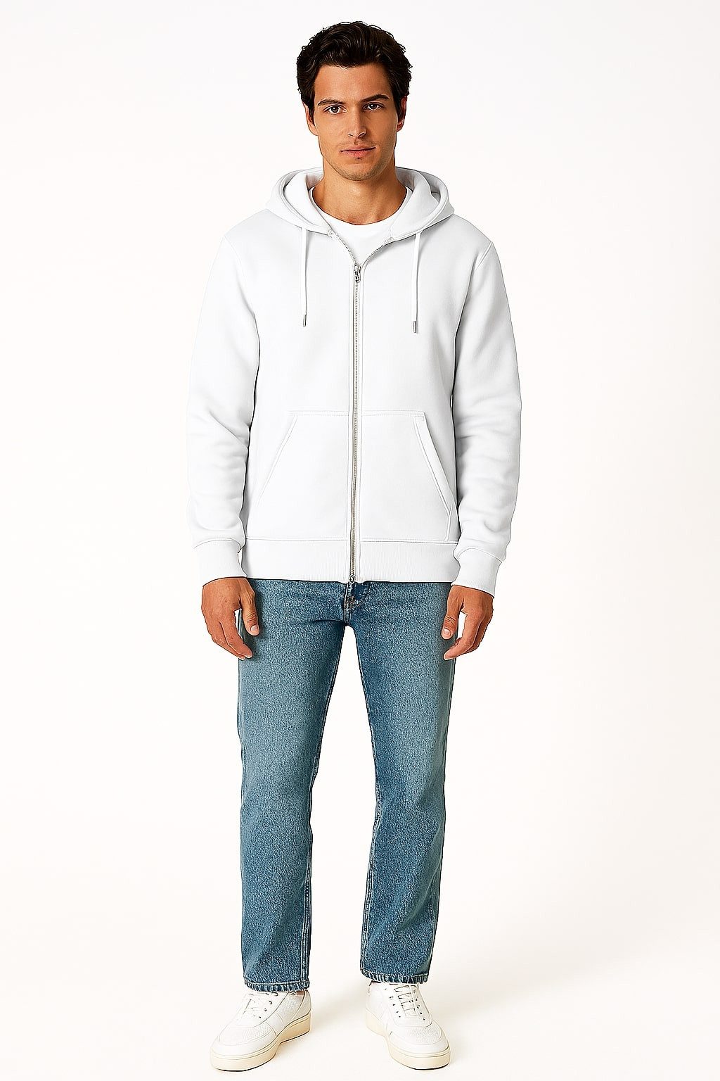 Smith & Solo Hoodie Herren - Sweatshirt mit Reißverschluss Zipper Sweatjacke Baumwollmix