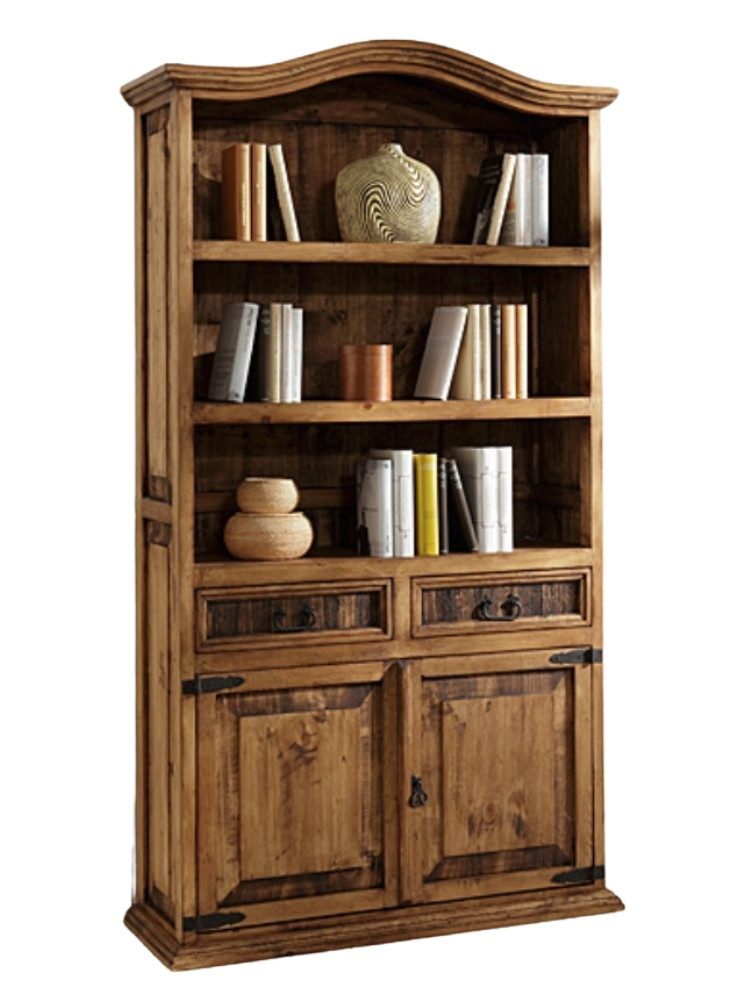 WOLF MÖBEL Ablageregal MEXIKO Bücherregal mit 2 Türen / 2 Schubladen, 110x4 günstig online kaufen