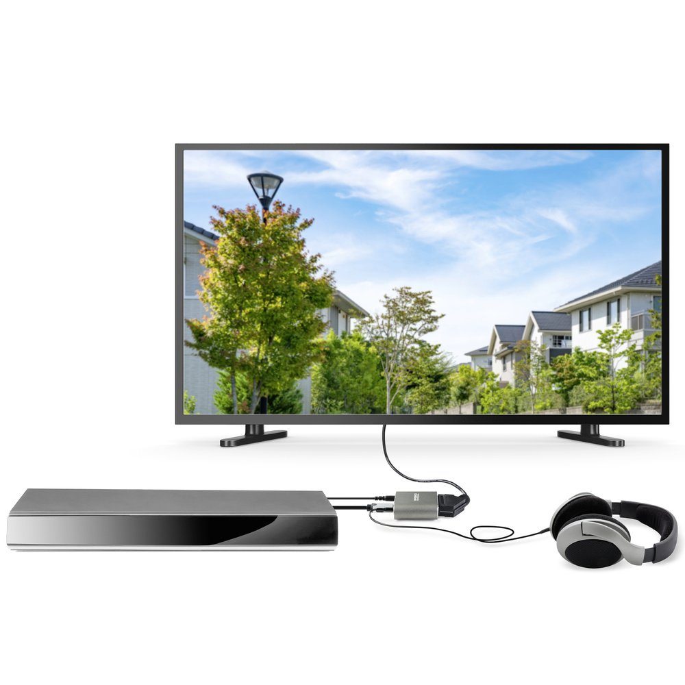 SpeaKa Professional SpeaKa Professional TV, Monitor Konverter SP-SHC-200 [SCART - HDMI] 19 Audio-Adapter