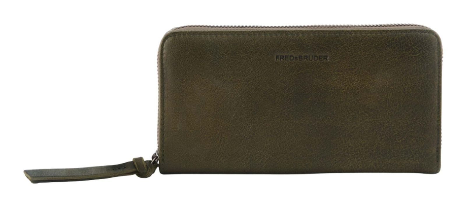 FREDsBRUDER Geldbörse Ziparound Wallet, aus echtem Leder