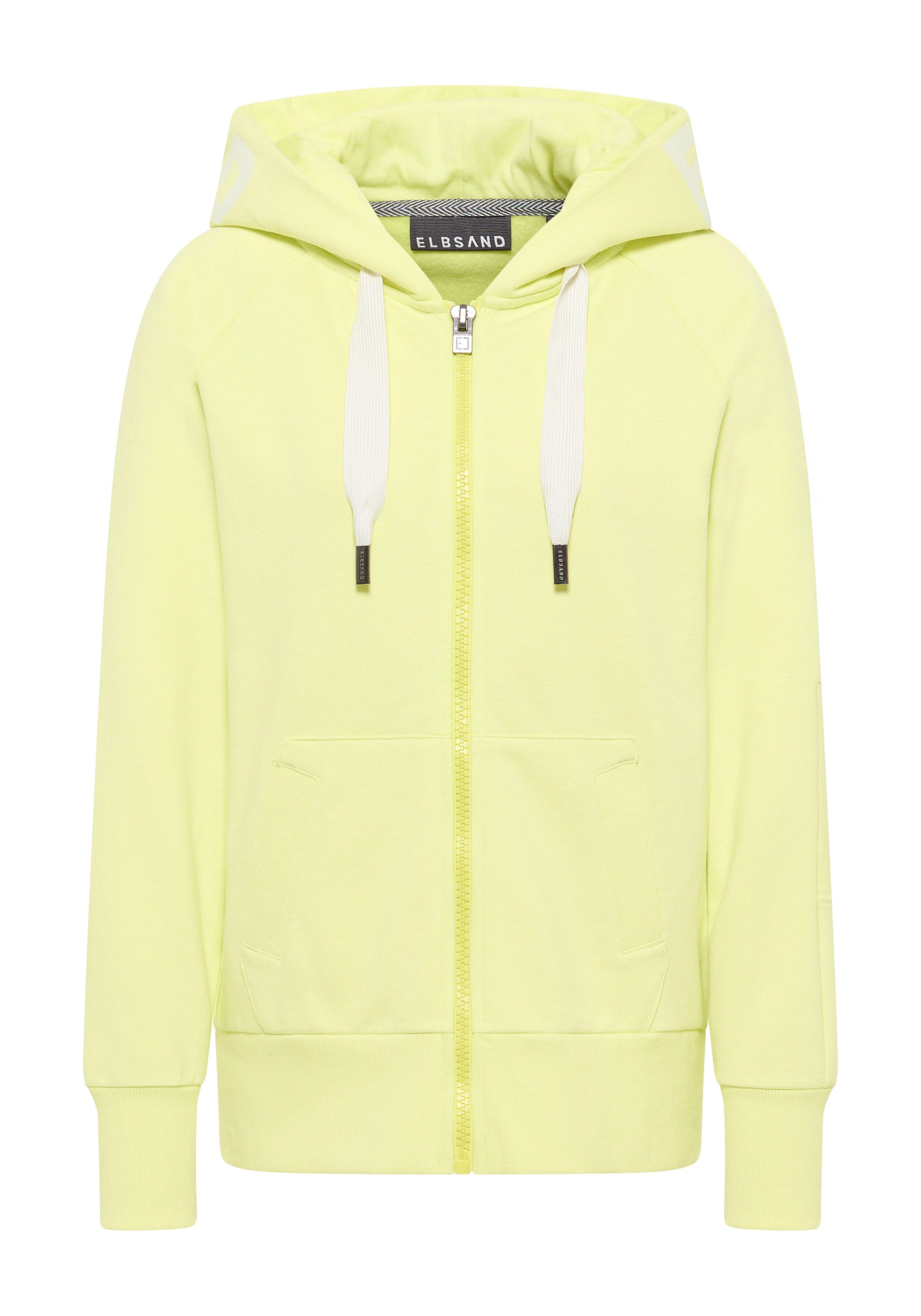 Elbsand Kapuzensweatjacke Kelina Reißverschluss, Regular Fit günstig online kaufen