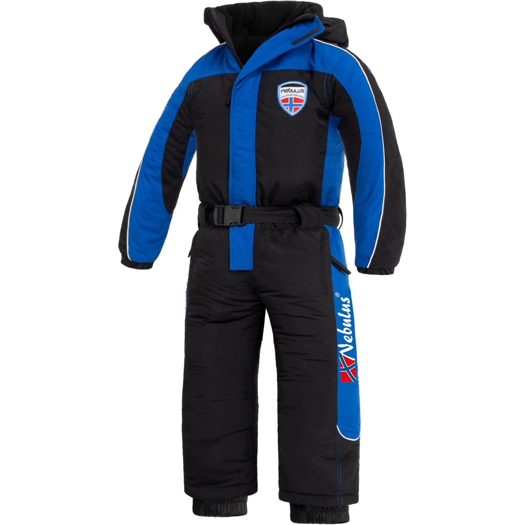 Nebulus Skianzug RELAX, P6238 - Kinder, schwarz-kobalt, 146