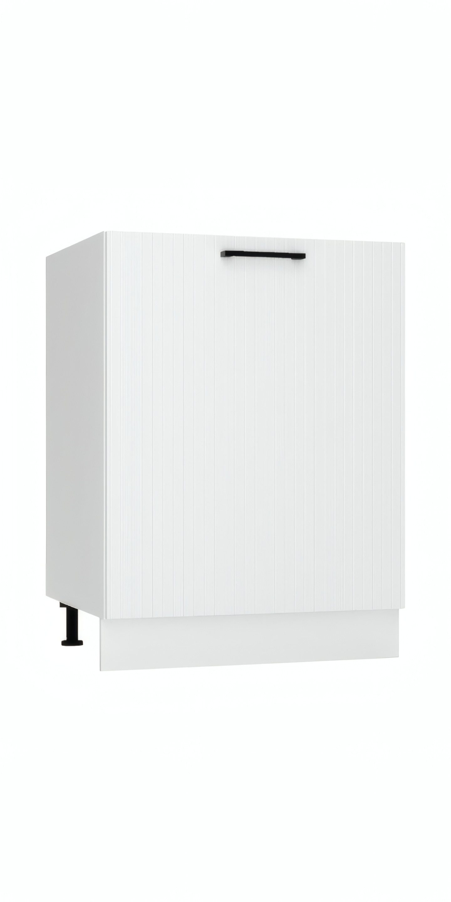 ROYAL24_MARKT Spülenunterschrank D60ZL S/1 - KENDRO - mit 1 Schublade (Küchen Spüleinunterschrank, 1-St., Premium - Kendro) Top Stoffe - Exklusiv - Hochwertig